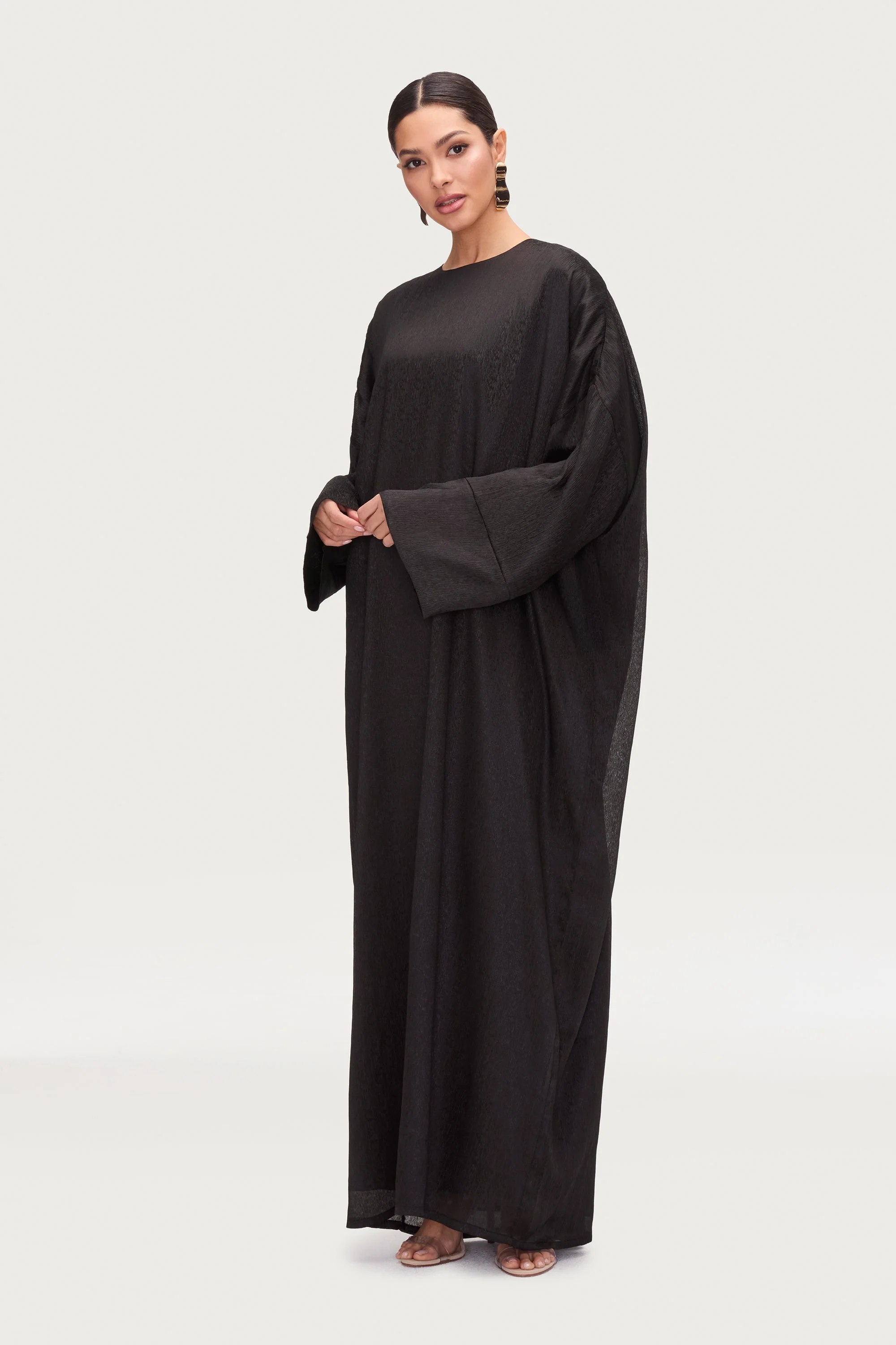 Amani Everyday Abaya - Black - Image 4