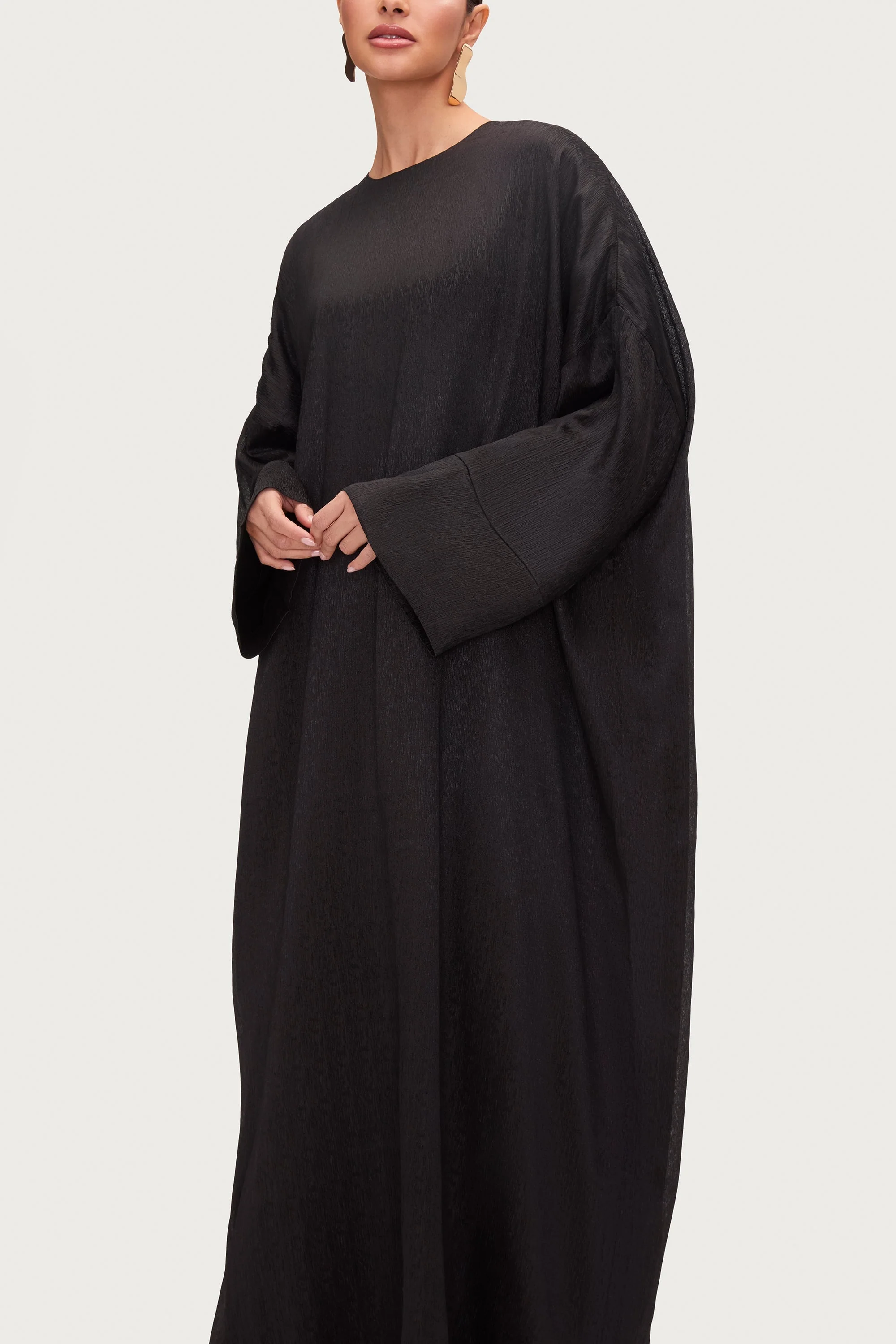 Amani Everyday Abaya - Black - Image 6