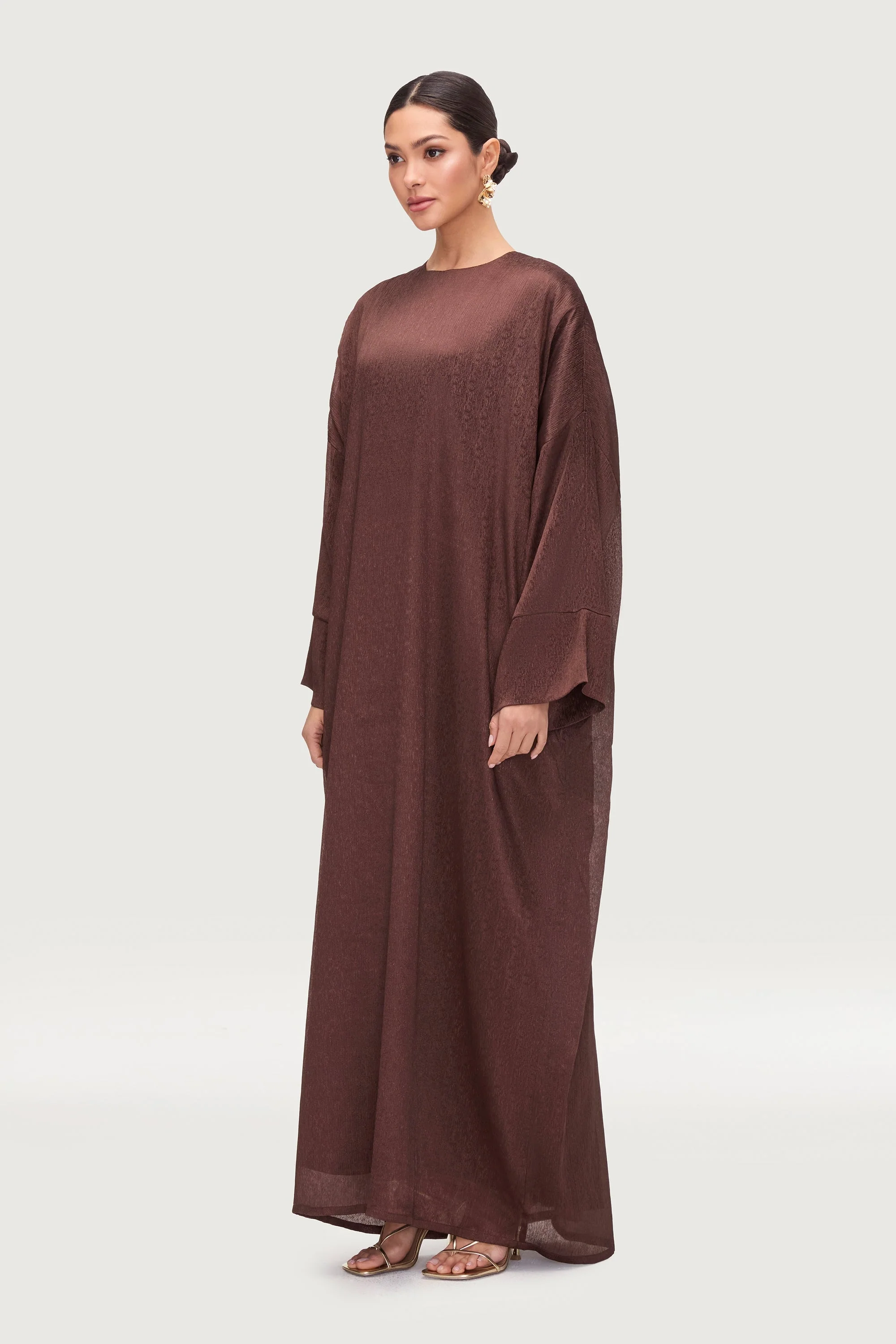 Amani Everyday Abaya - Espresso - Image 3
