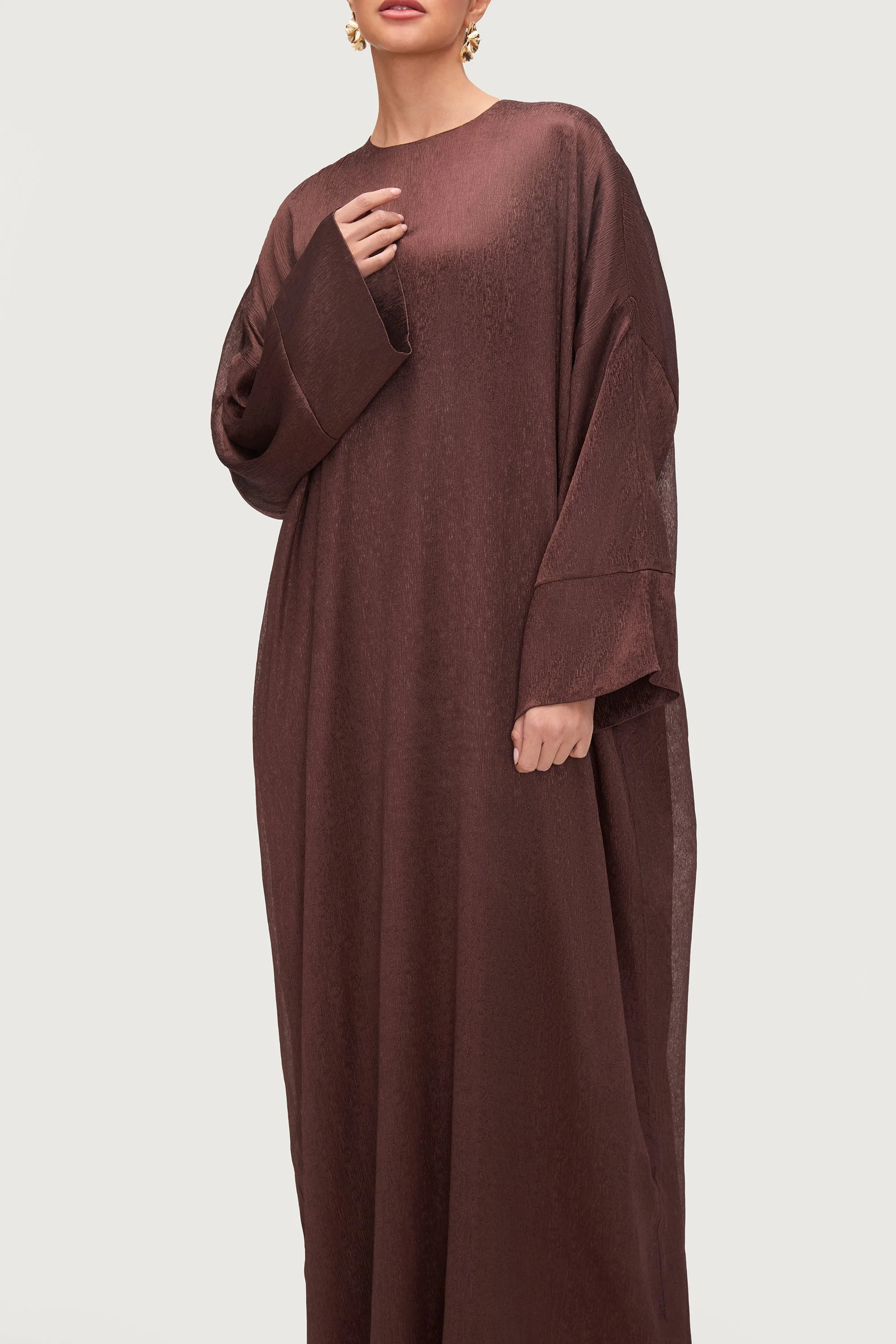 Amani Everyday Abaya - Espresso - Image 5