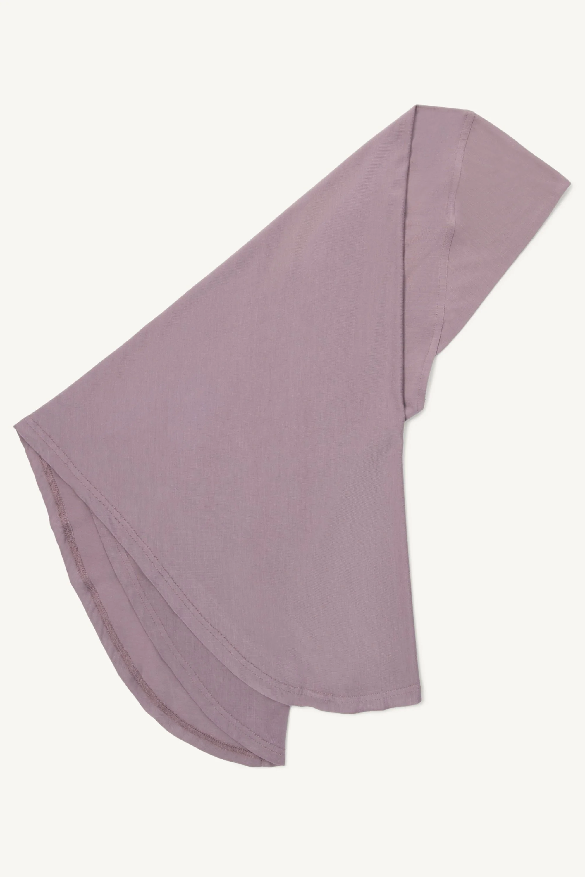 Amira Bamboo Jersey Instant Hijab - Purple Dove - Image 9
