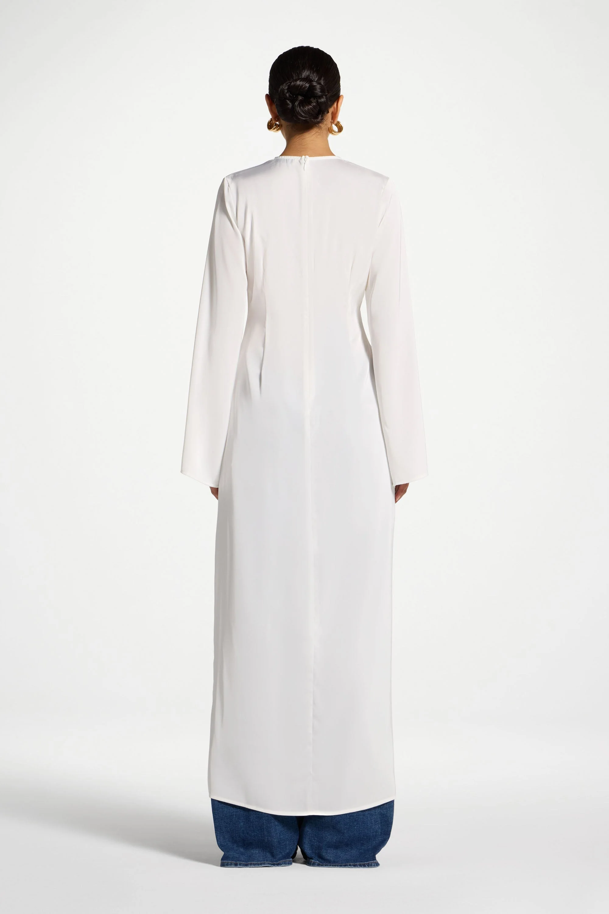 Asymmetric Midi Top - White - Image 5