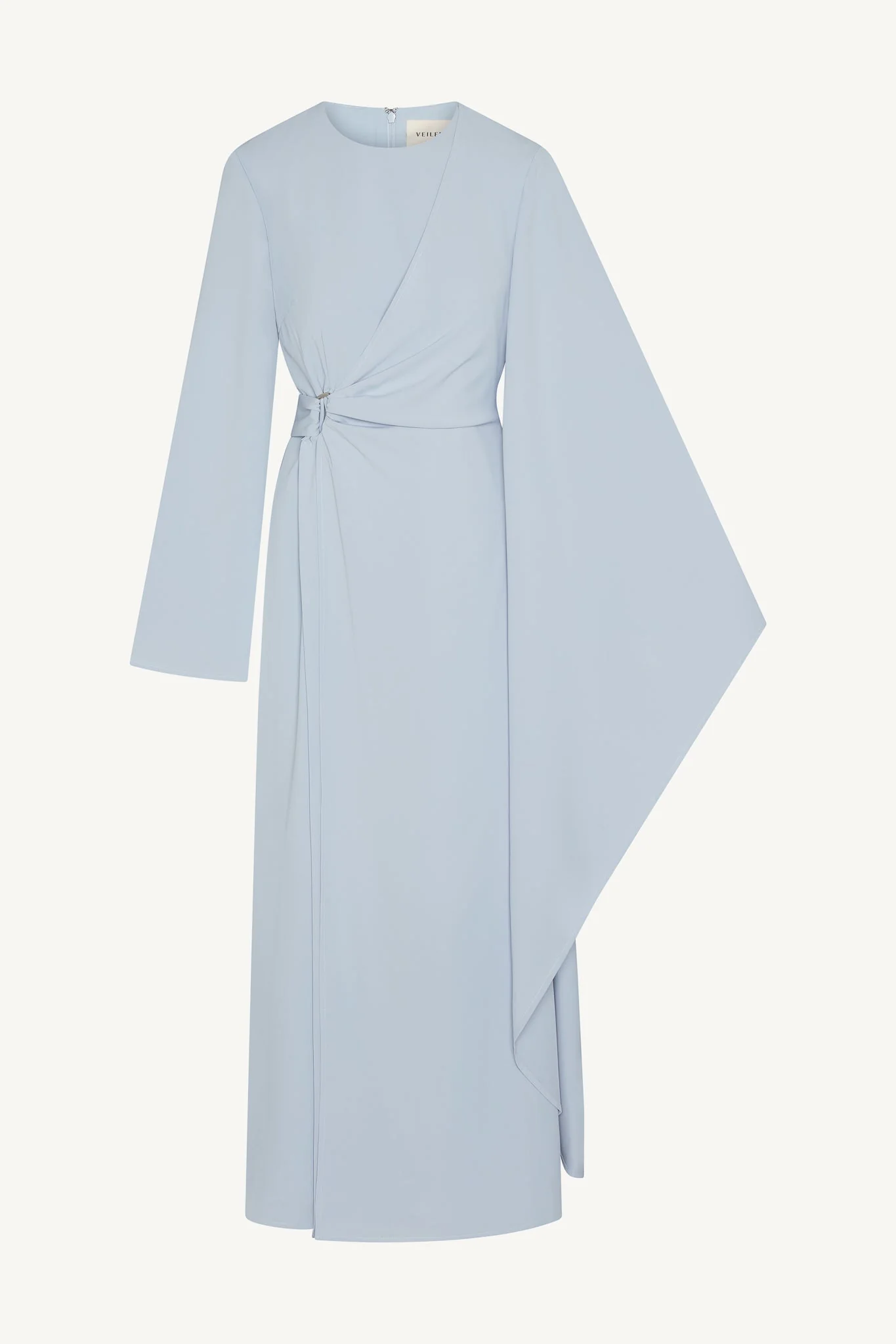 Asymmetric Sleeve Maxi Dress - Frost - Image 10