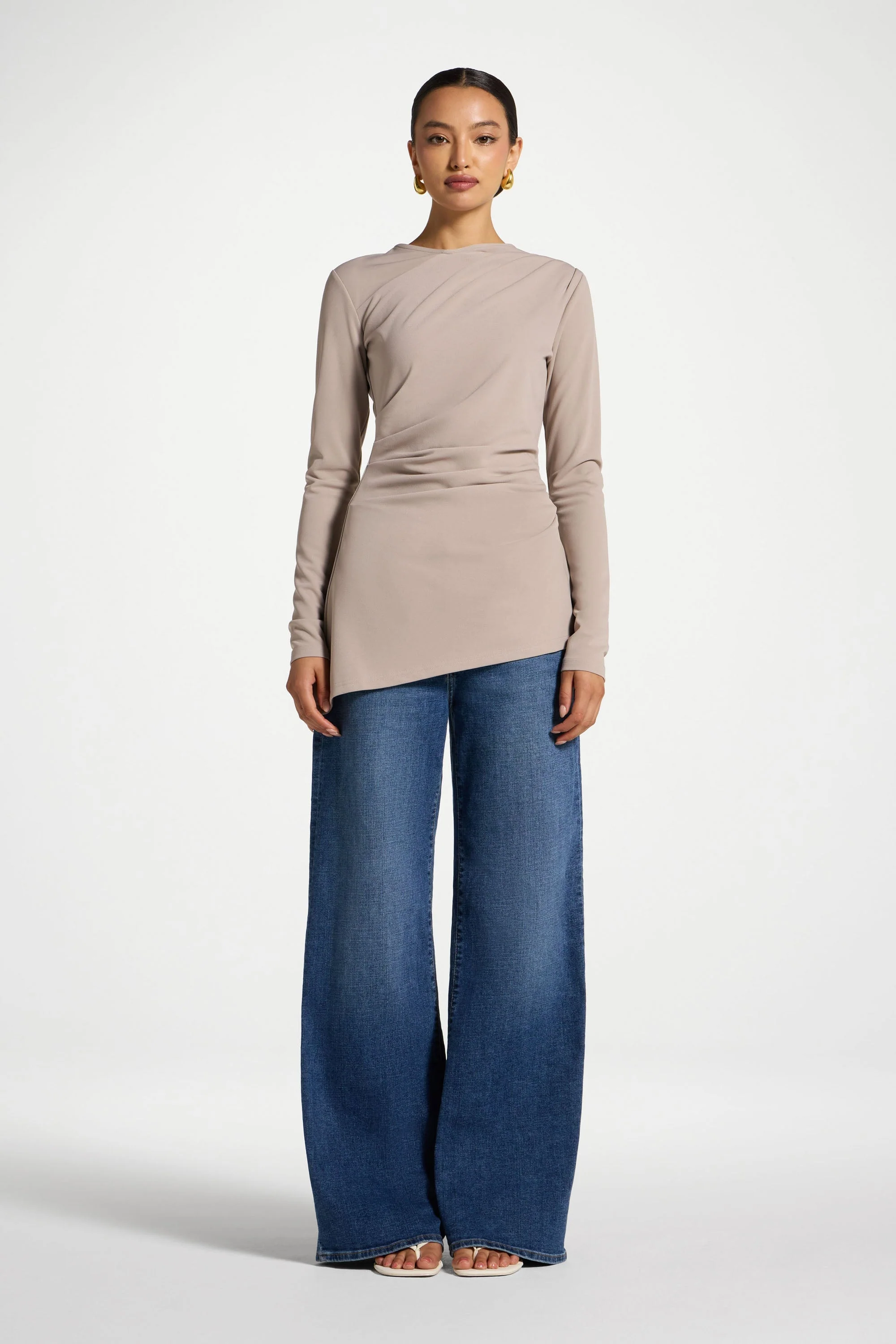 Asymmetric Stretch Top - Moon Rock - Image 2