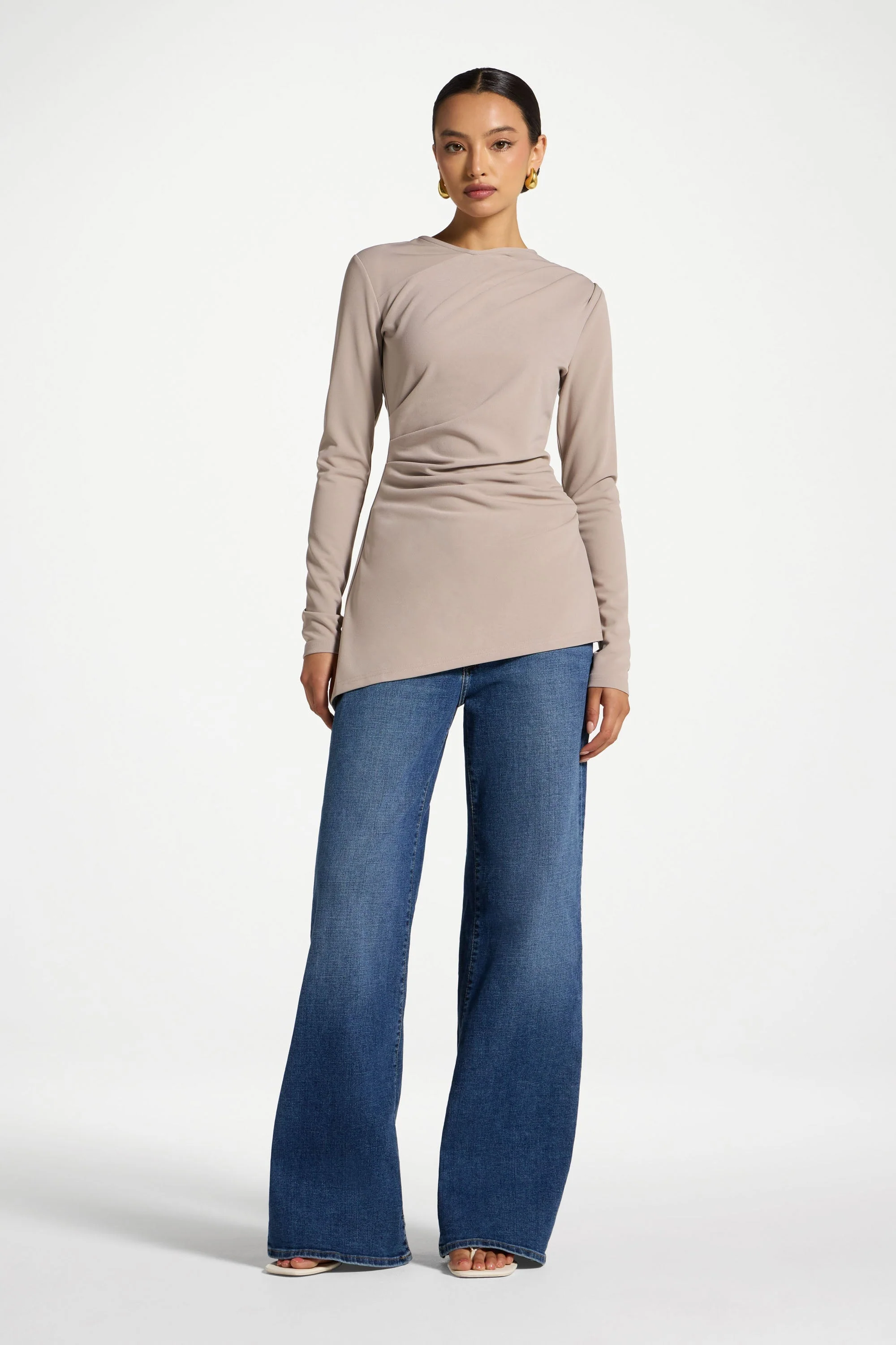 Asymmetric Stretch Top - Moon Rock - Image 3