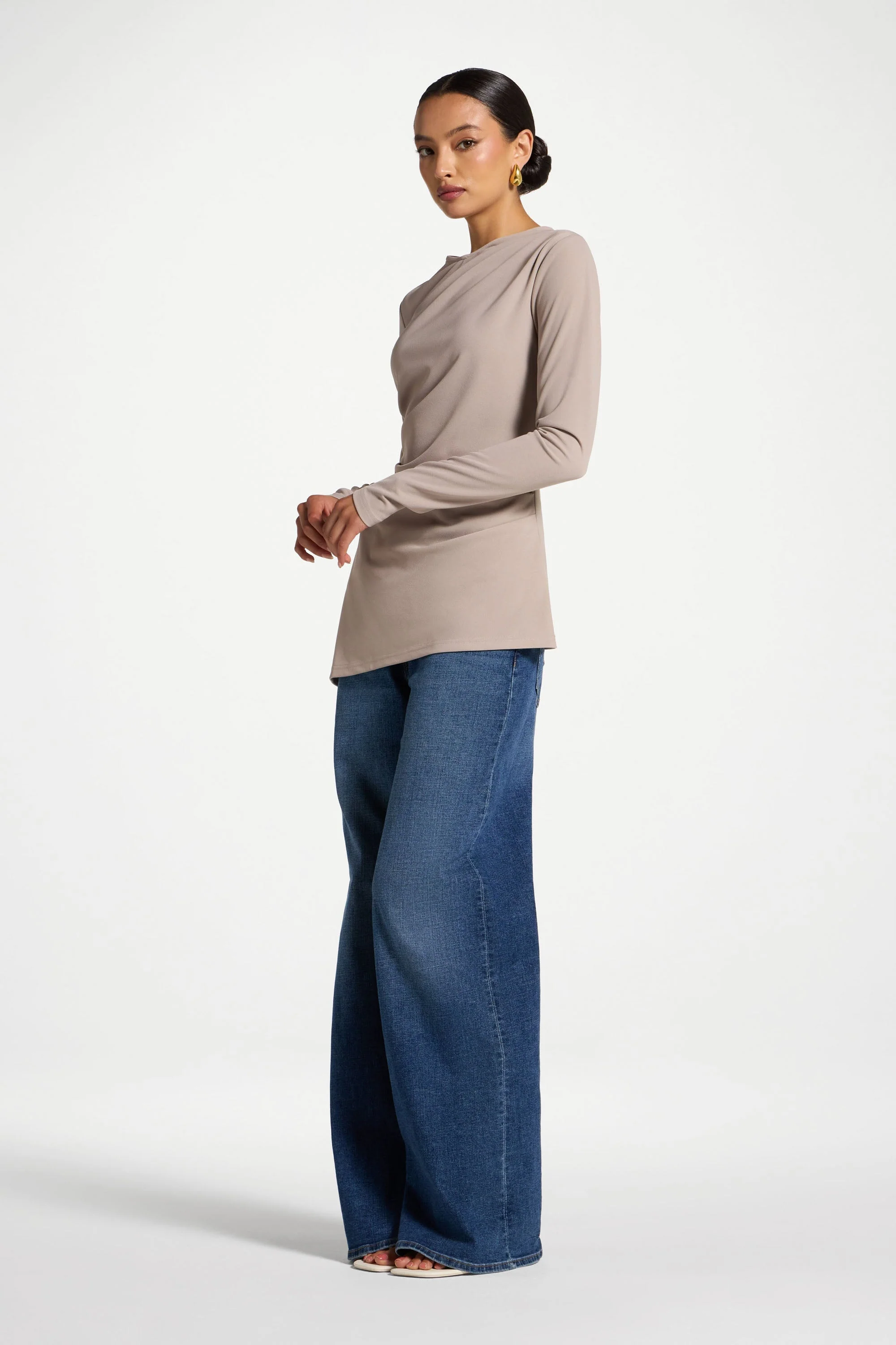 Asymmetric Stretch Top - Moon Rock - Image 5