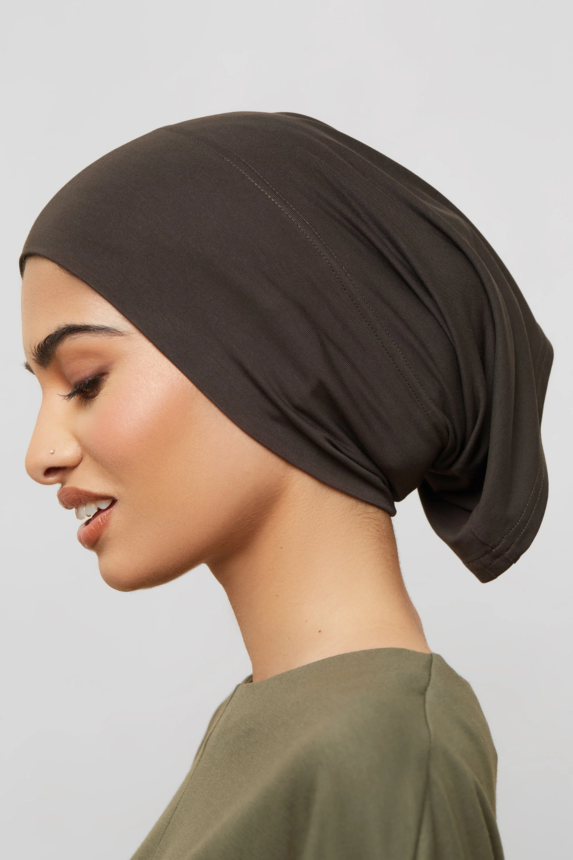 Bamboo Jersey Undercap - Java - Image 2