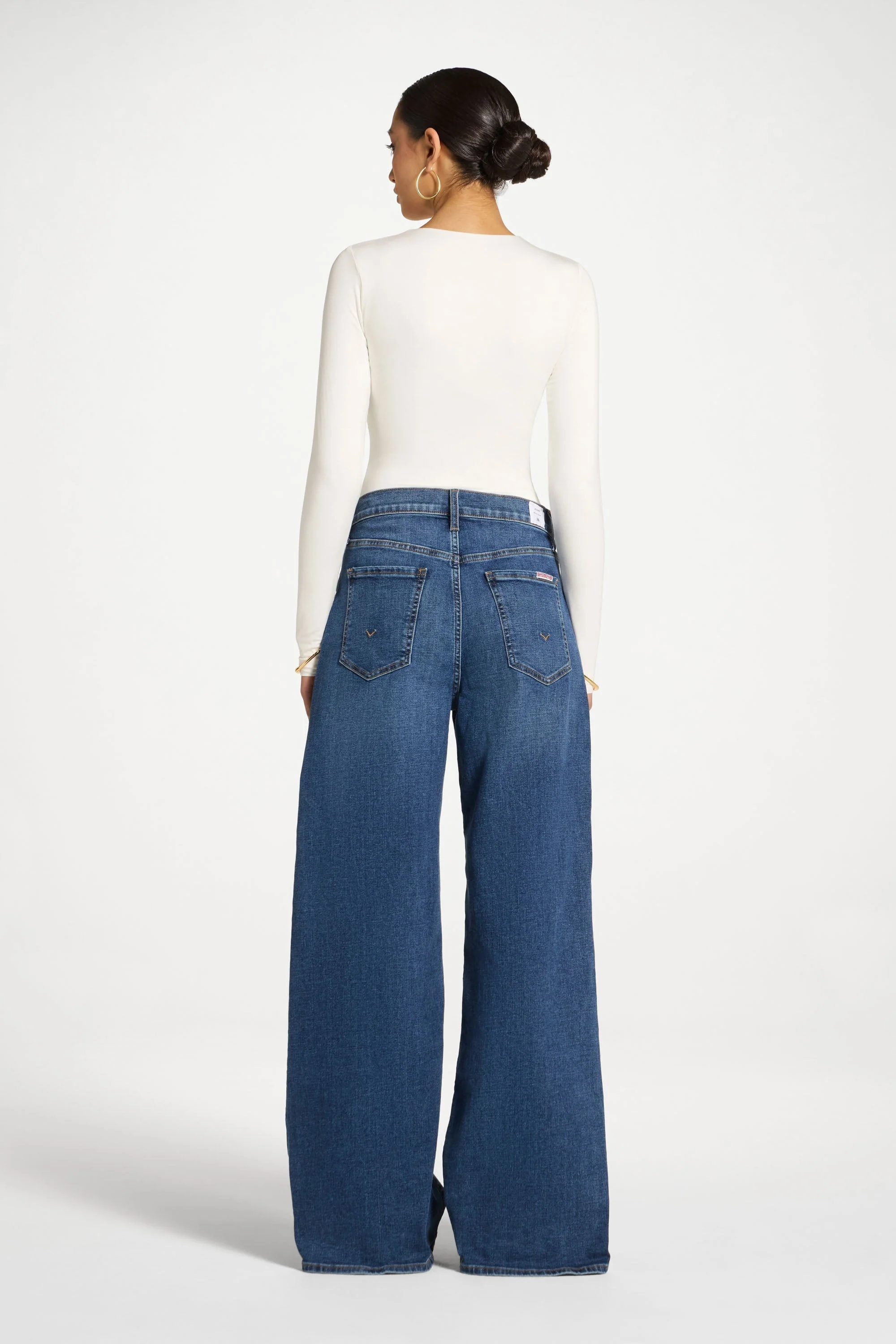 Bamboo Long Sleeve Bodysuit - Ivory - Image 8