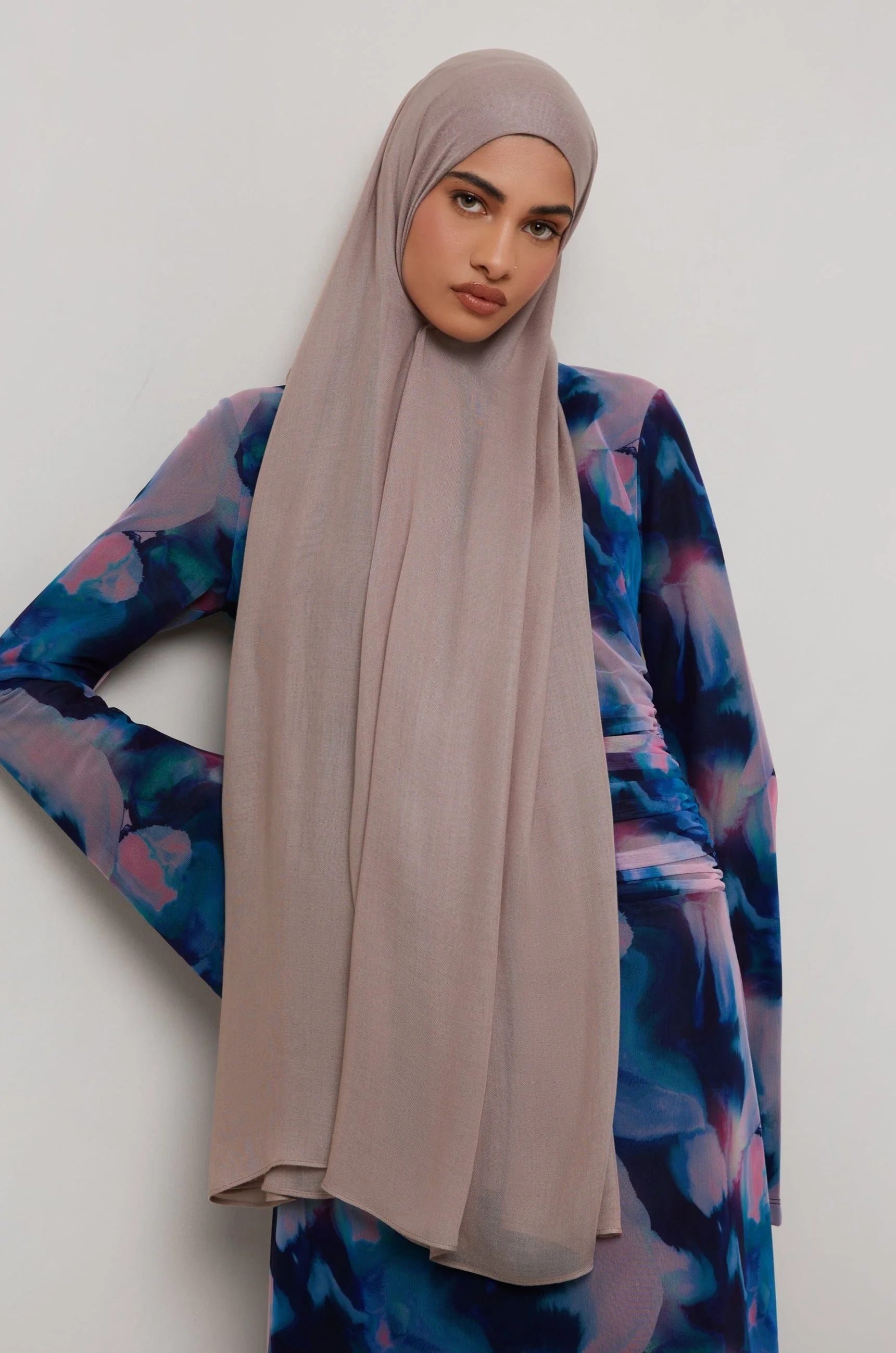 Bamboo Woven Hijab - Sphinx - Image 3