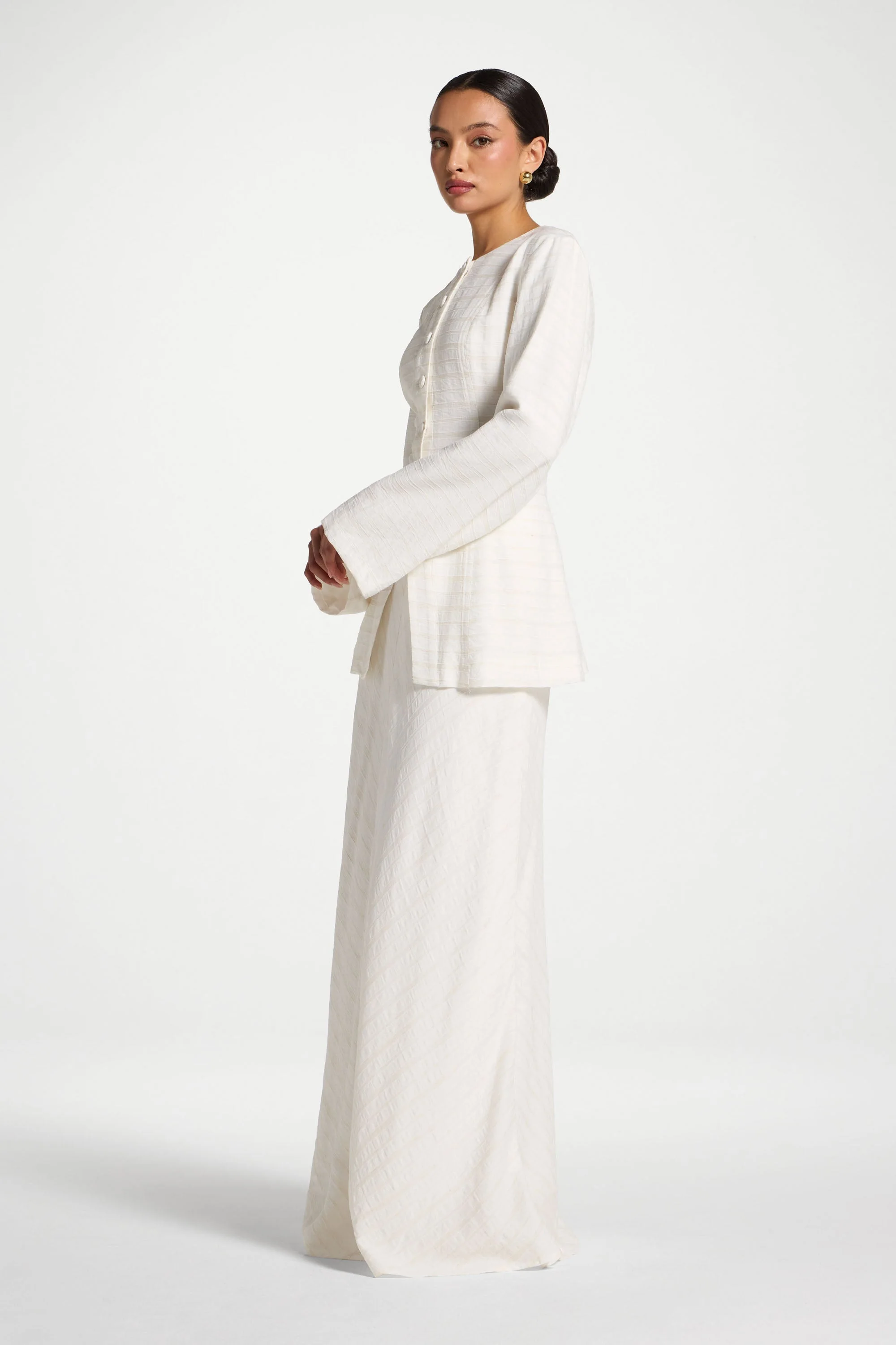 Bias Skirt - Natural - Image 5