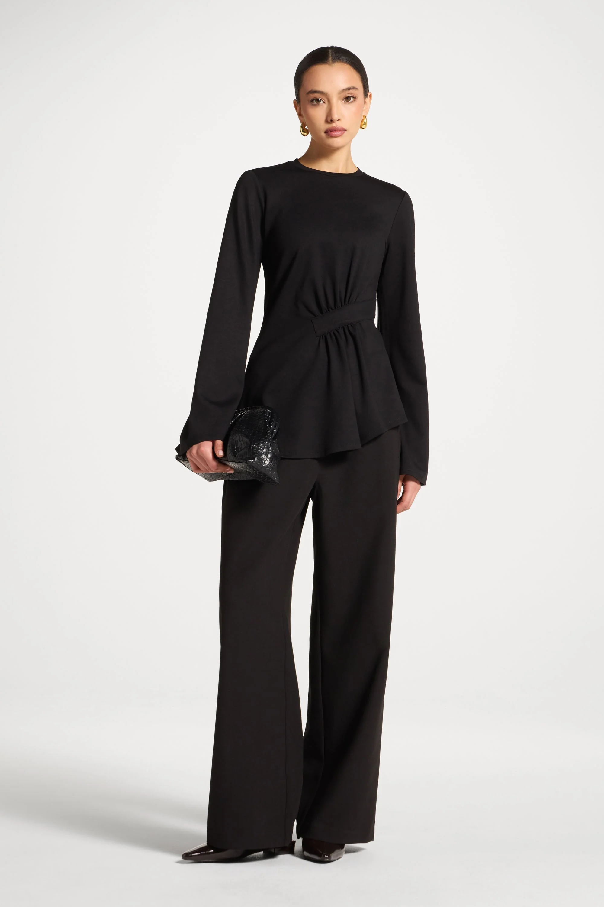 Black Asymmetric Top - Image 2