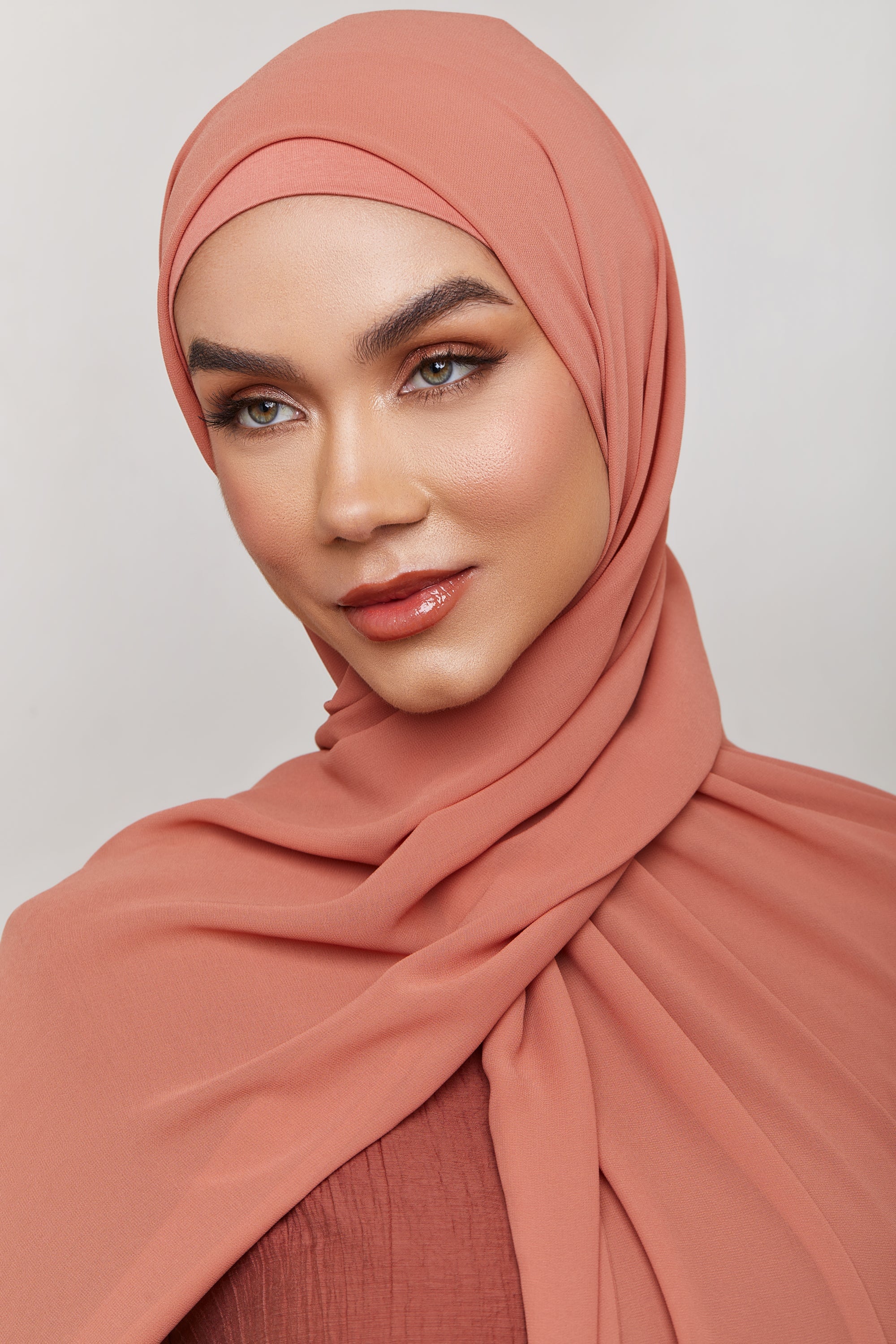 Chiffon LITE Hijab - Cedar Wood - Image 3