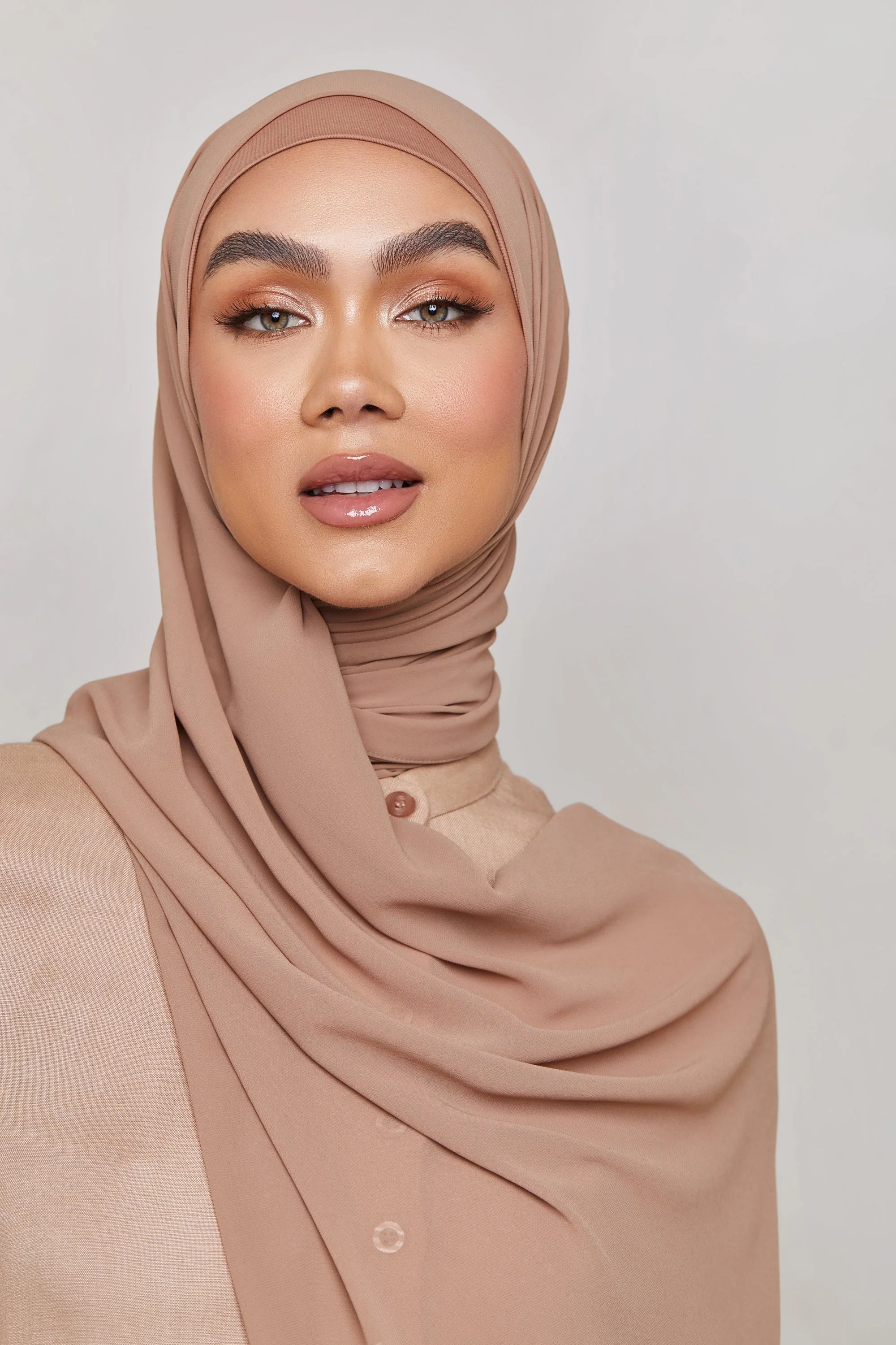 Chiffon LITE Hijab - Ginger Snap - Image 3