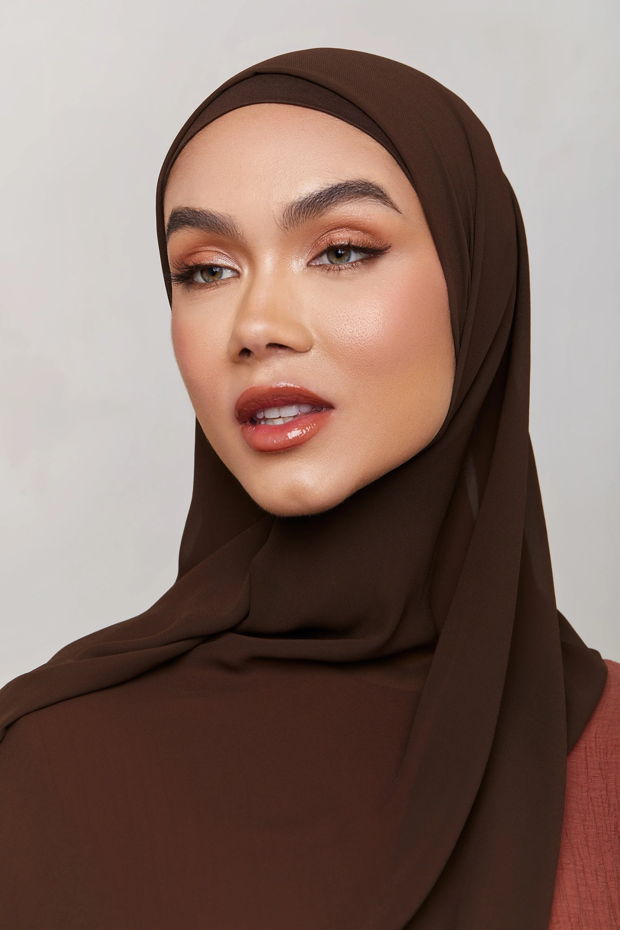 Chiffon LITE Hijab - Java - Image 2