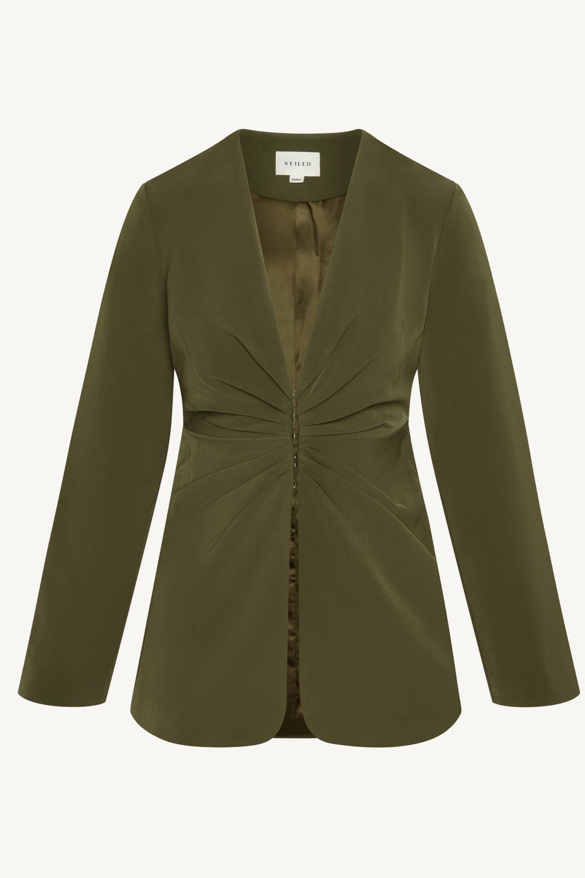 Cinch Blazer - Olive