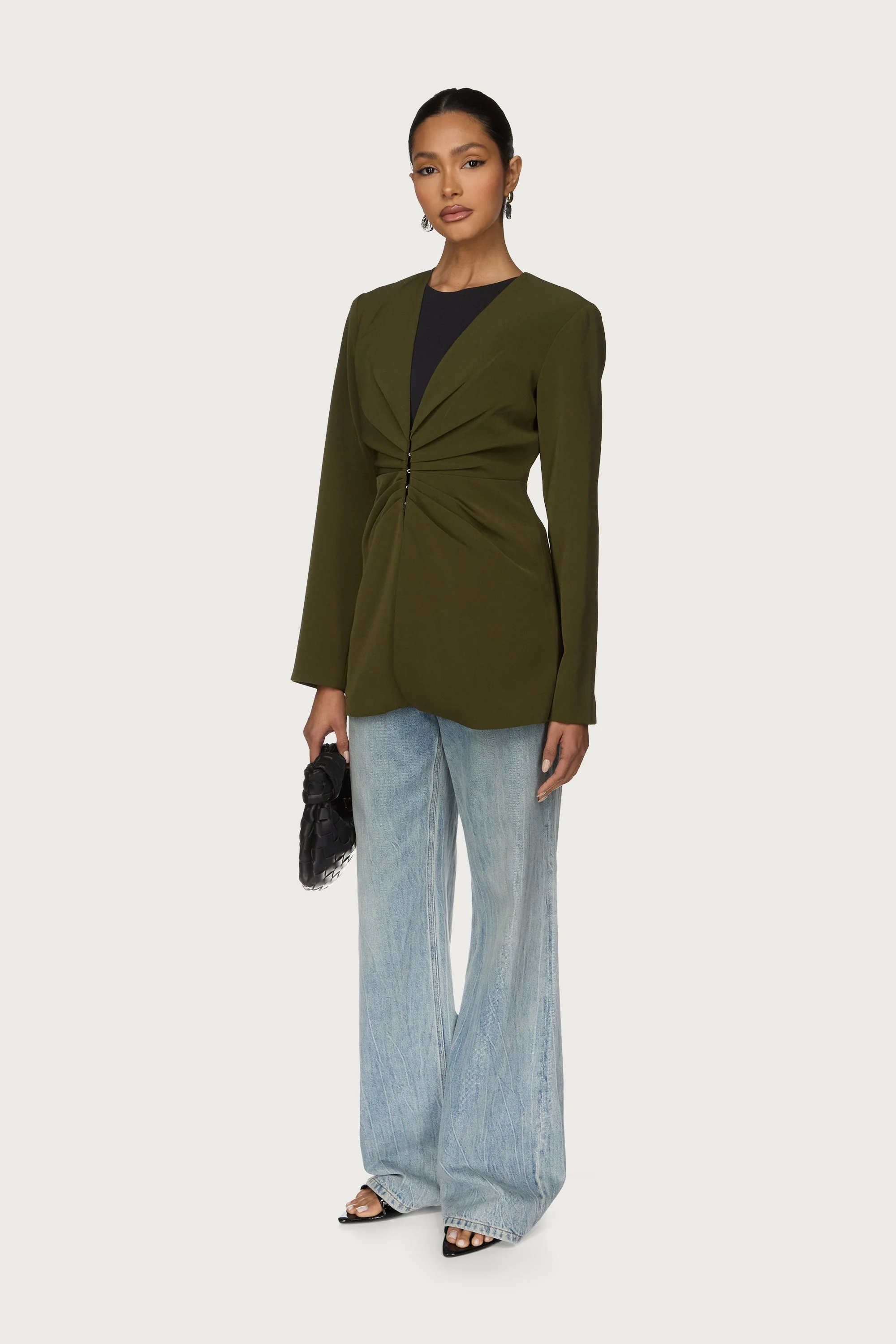 Cinch Blazer - Olive - Image 4