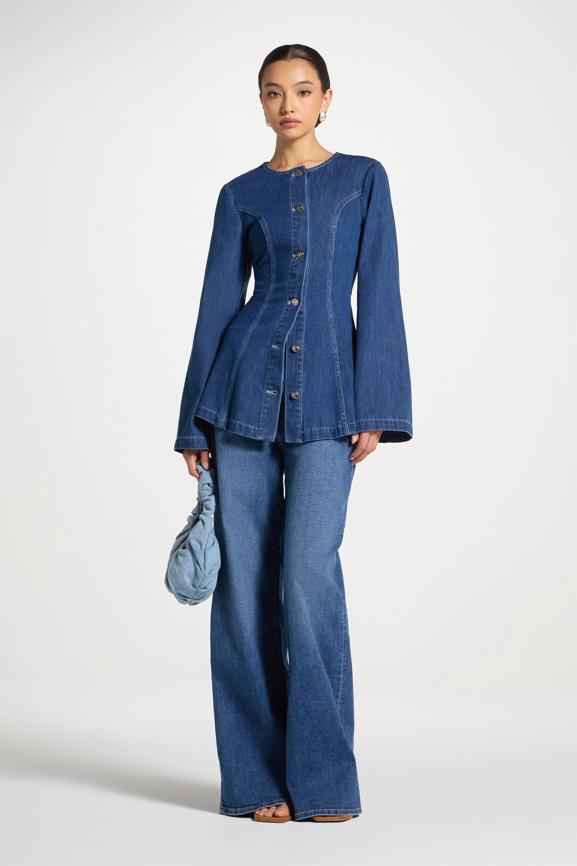 Cinch Denim Jacket Top - Image 3