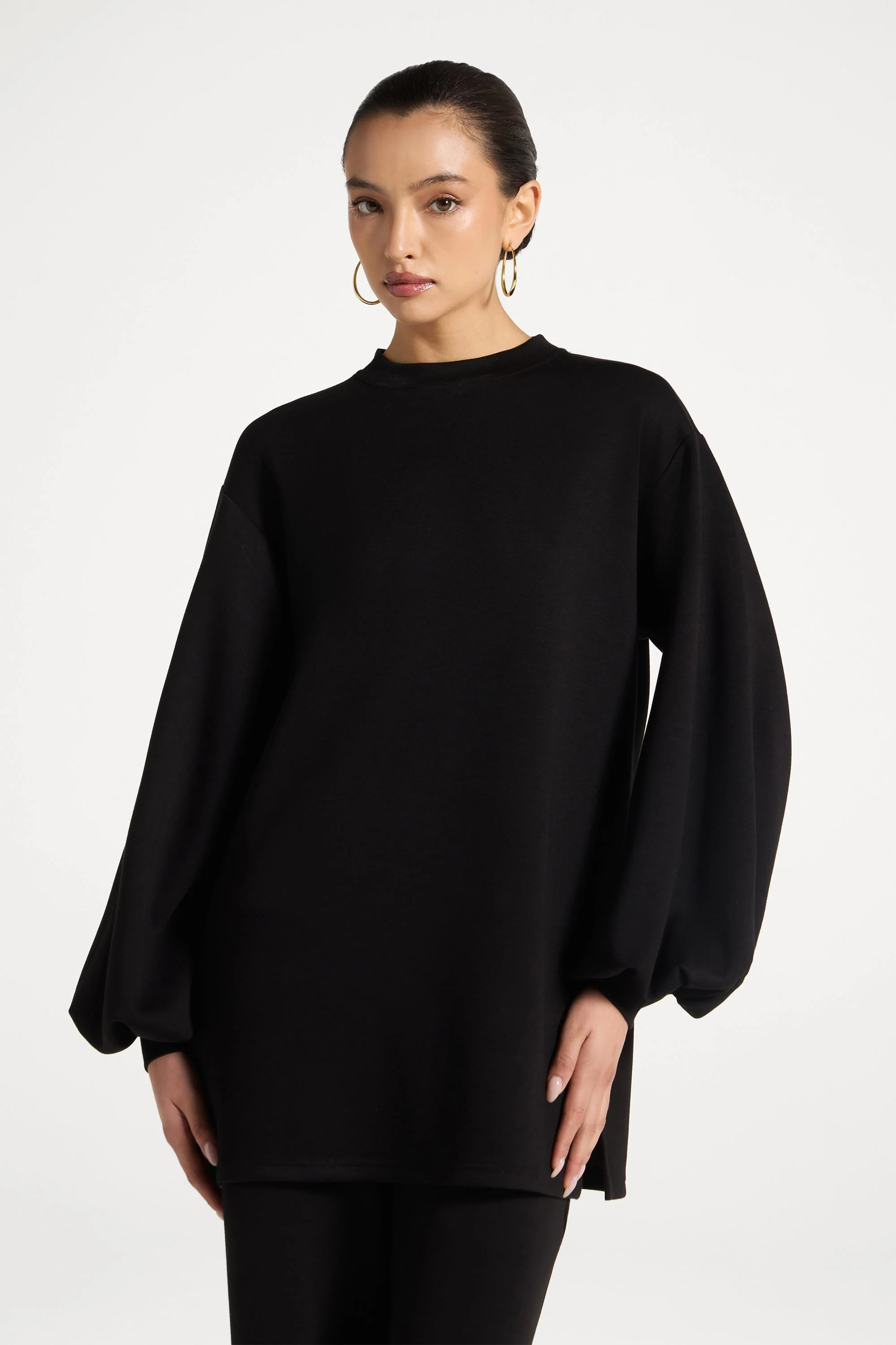 Dila Top & Pant Set - Black - Image 2