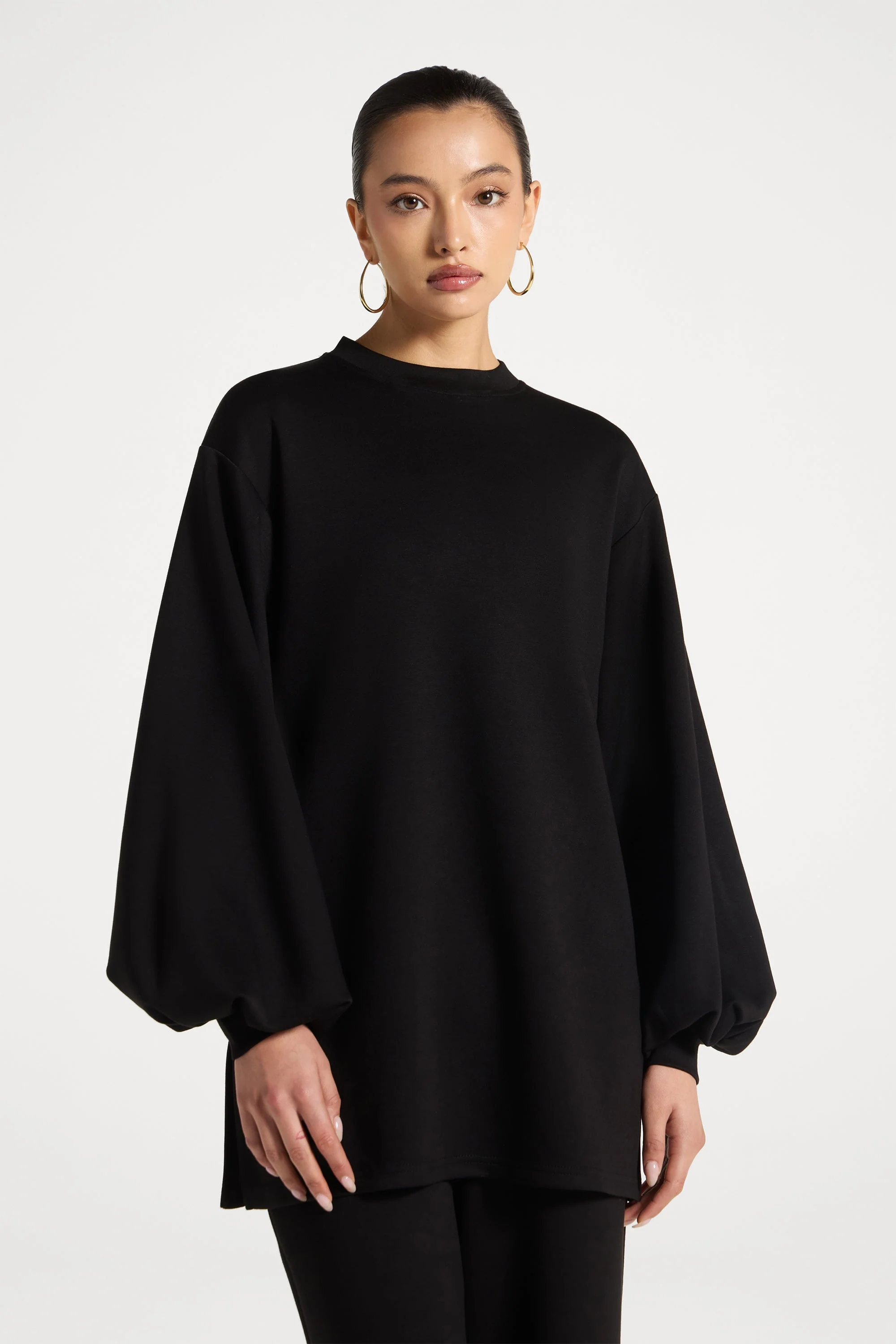 Dila Top & Pant Set - Black - Image 6
