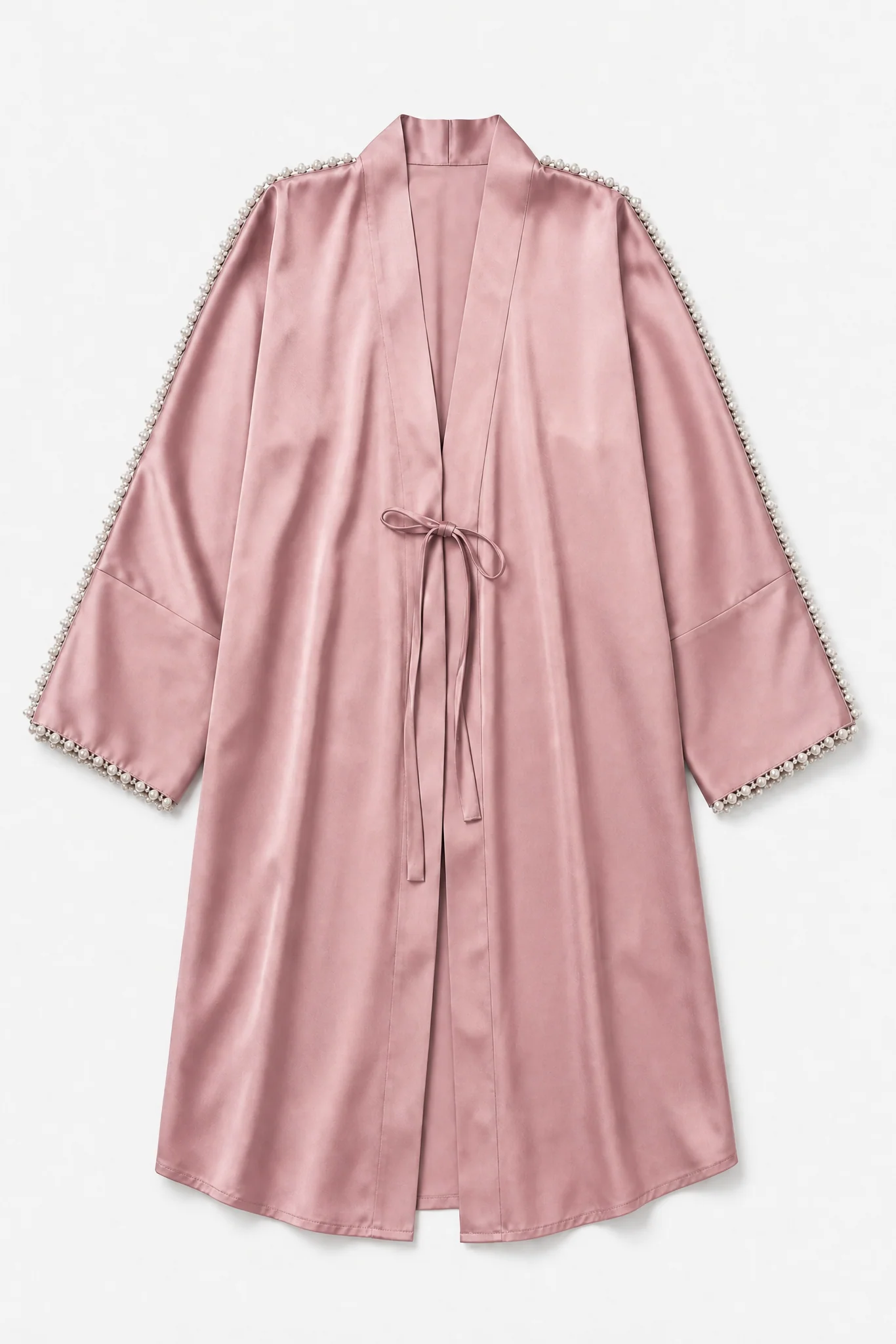 embellished abaya - desert mauve (girls)