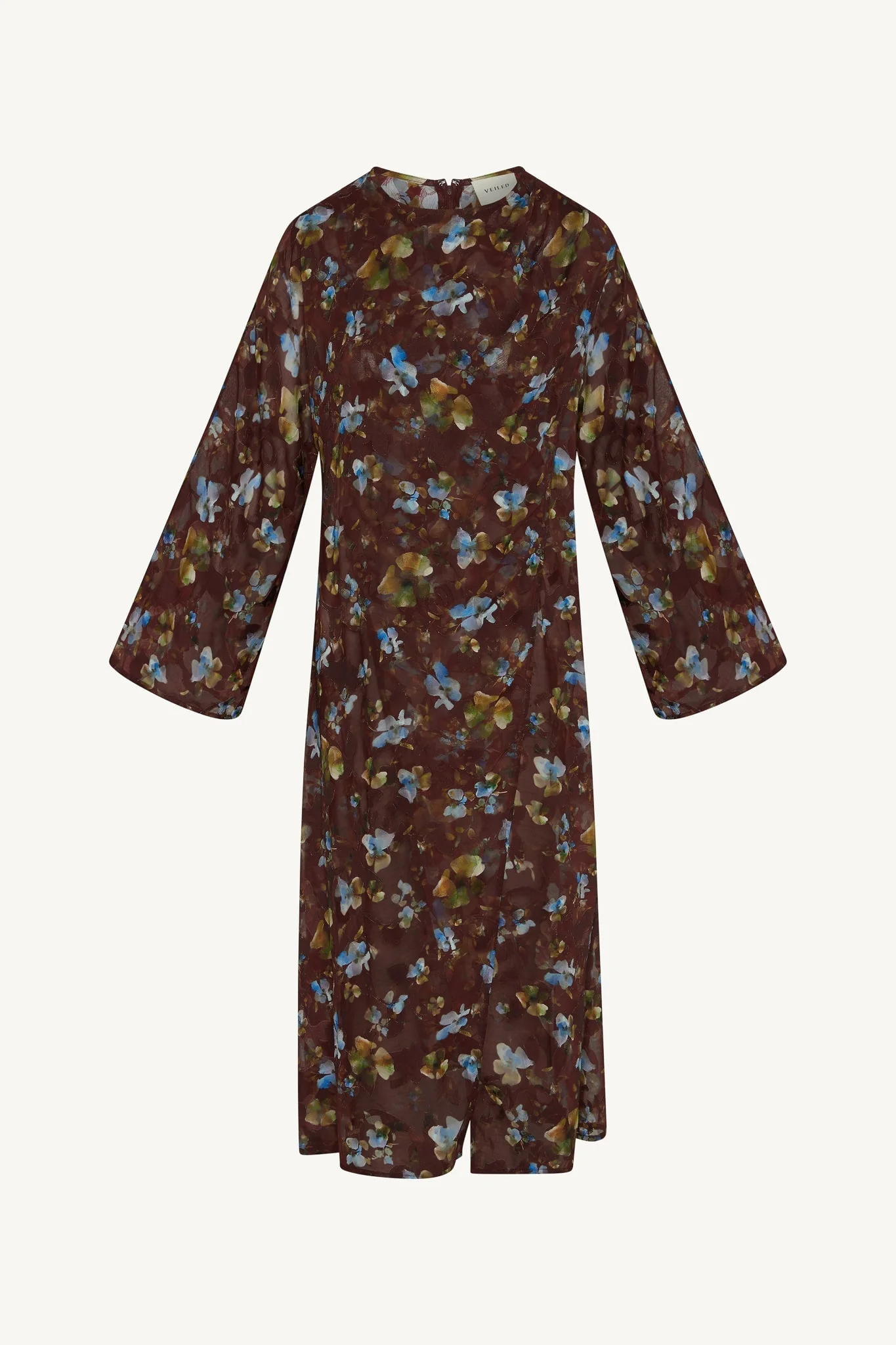 Embroidered Maxi Top - Chocolate Plum - Image 7