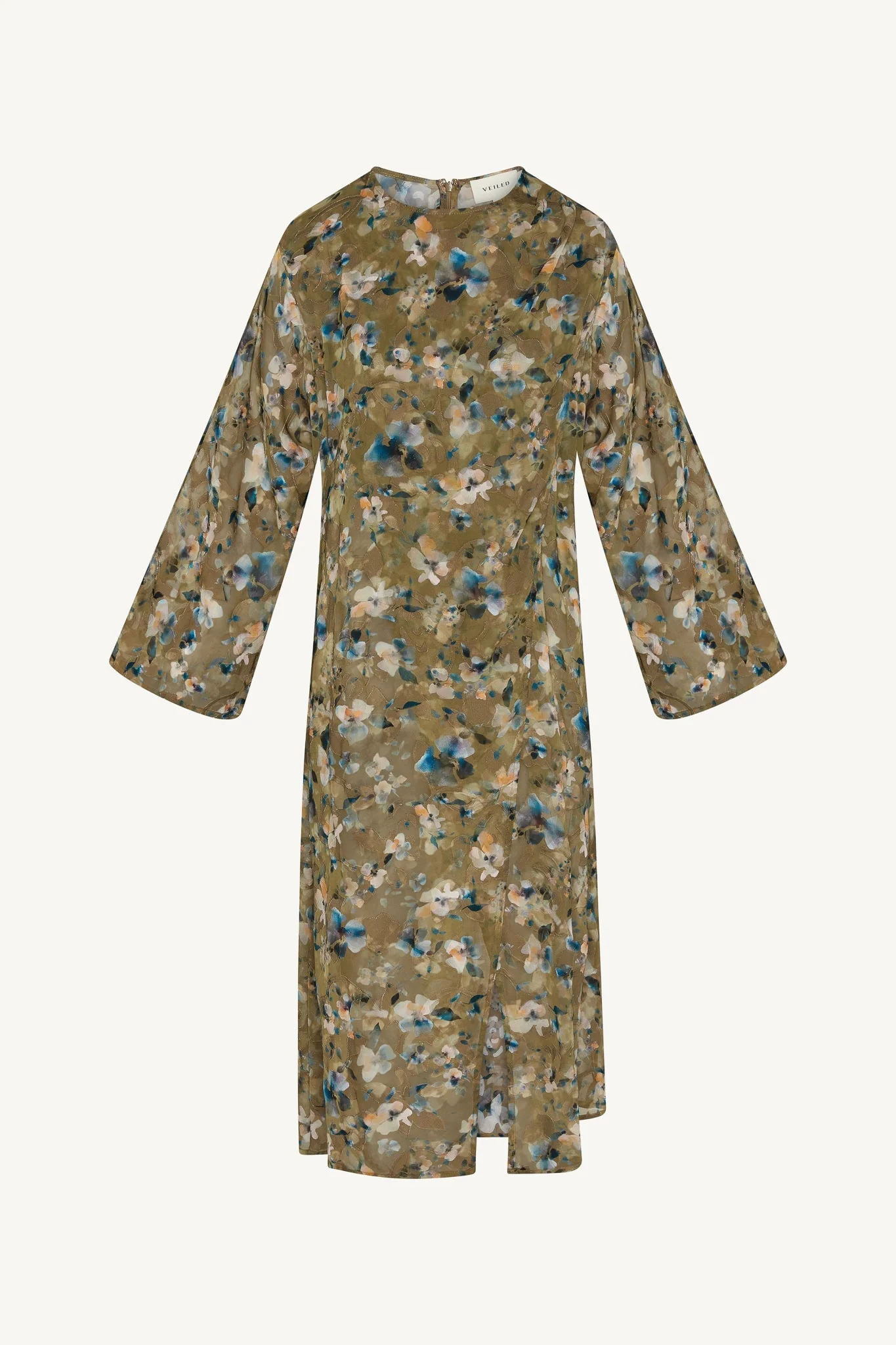 Embroidered Maxi Top - Olive Bloom - Image 6