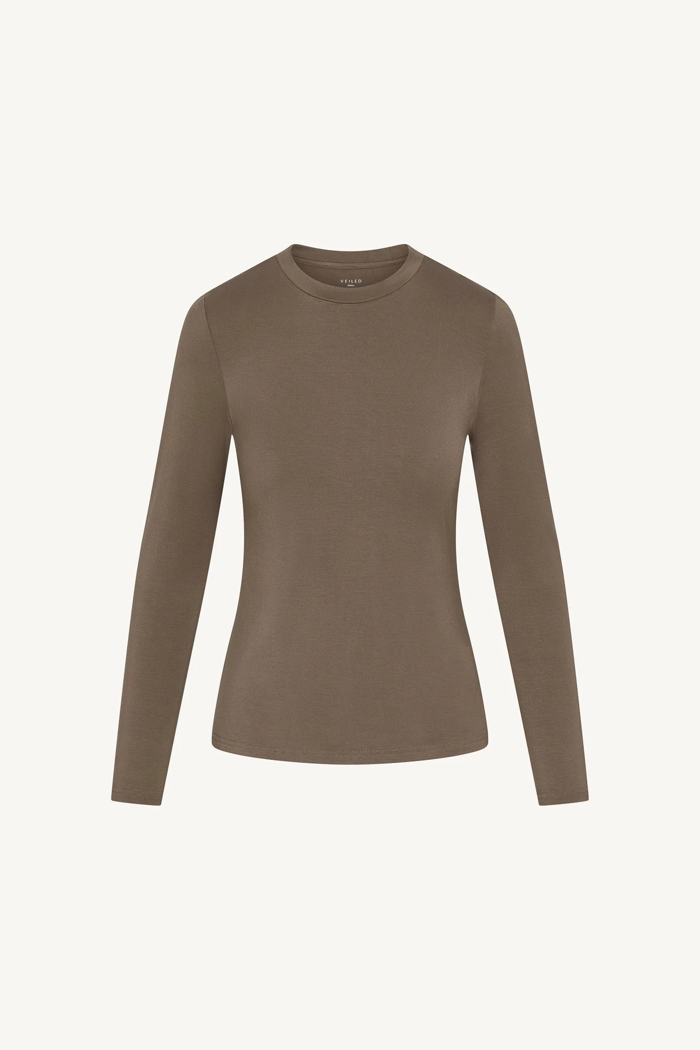 Essential Bamboo Long Sleeve Top - Chocolate - Image 7
