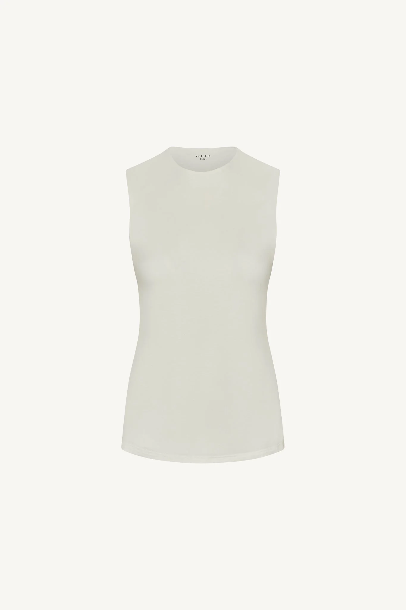 Essential Bamboo Tank Top - Ivory - Image 6