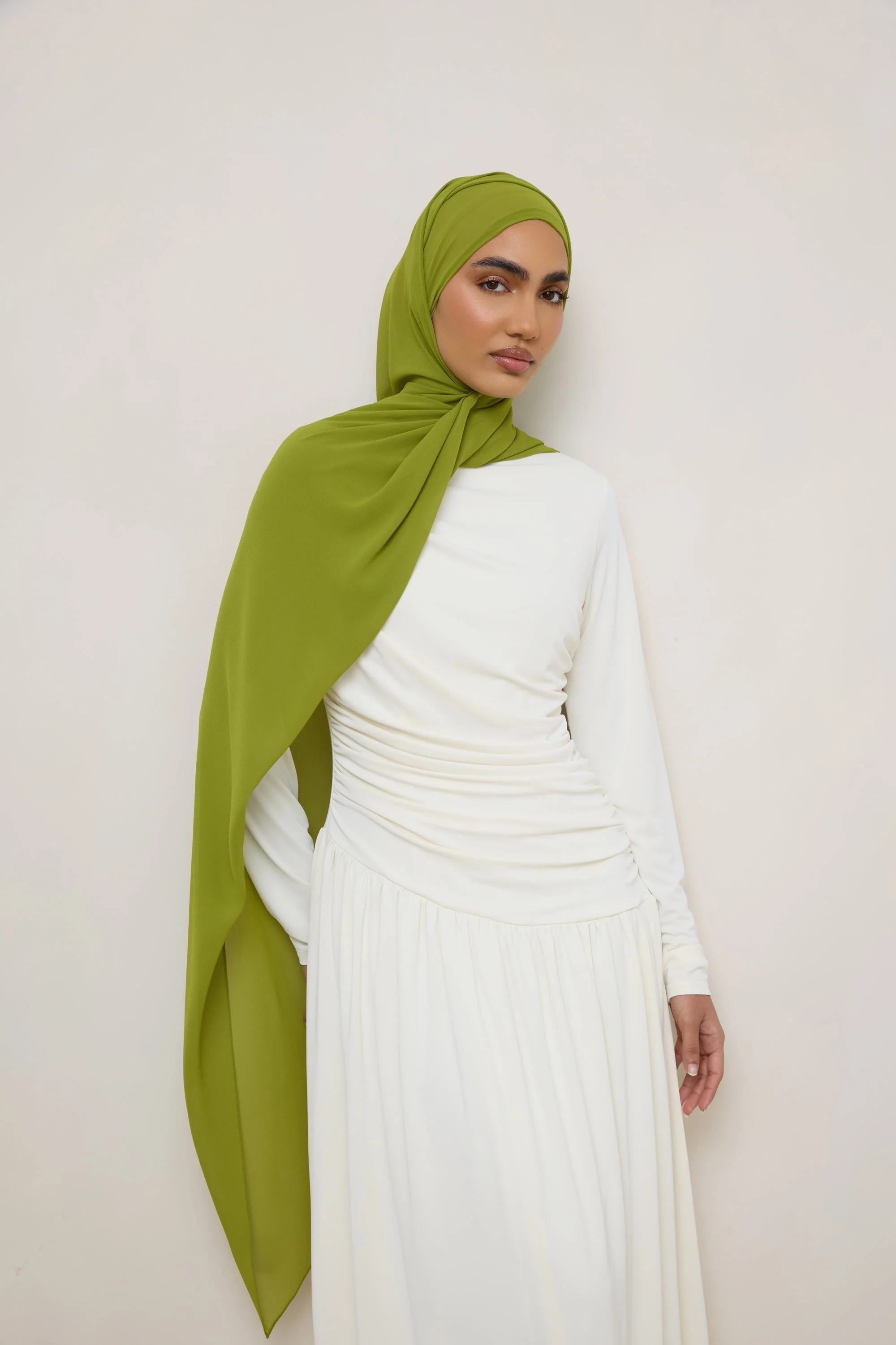 Essential Chiffon Hijab - Cypress