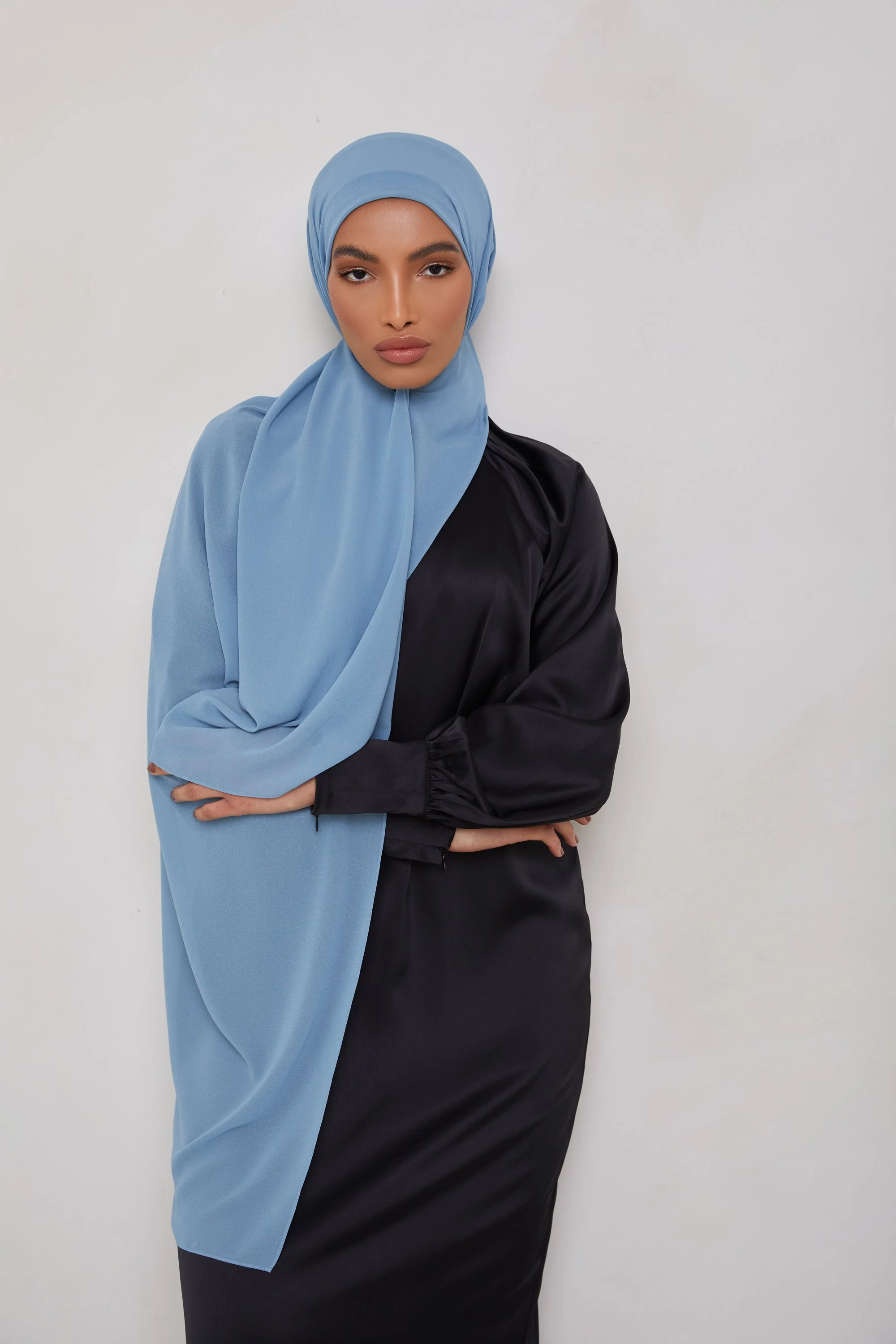 Essential Chiffon Hijab - Dusk - Image 2