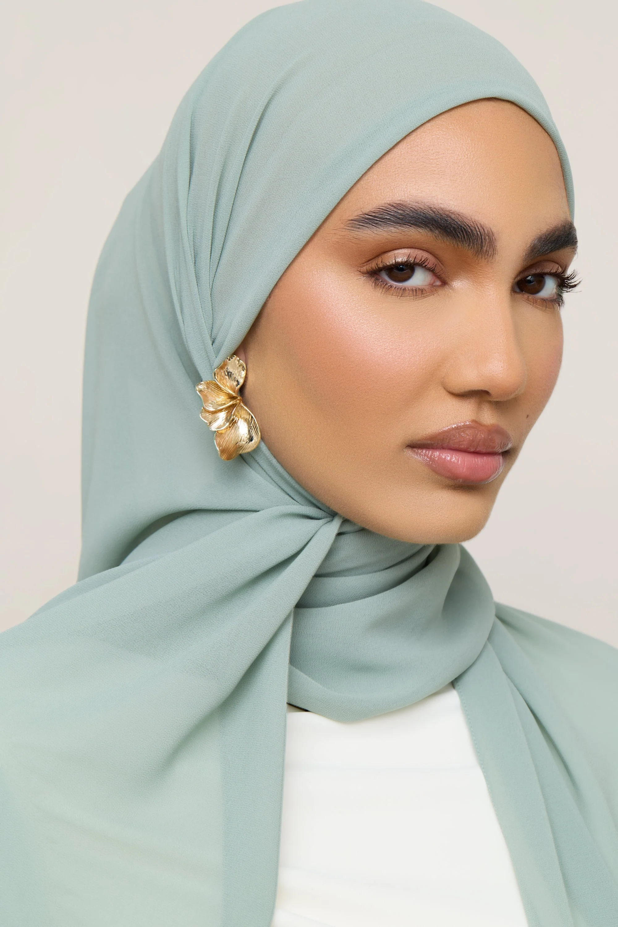 Essential Chiffon Hijab - Iceberg