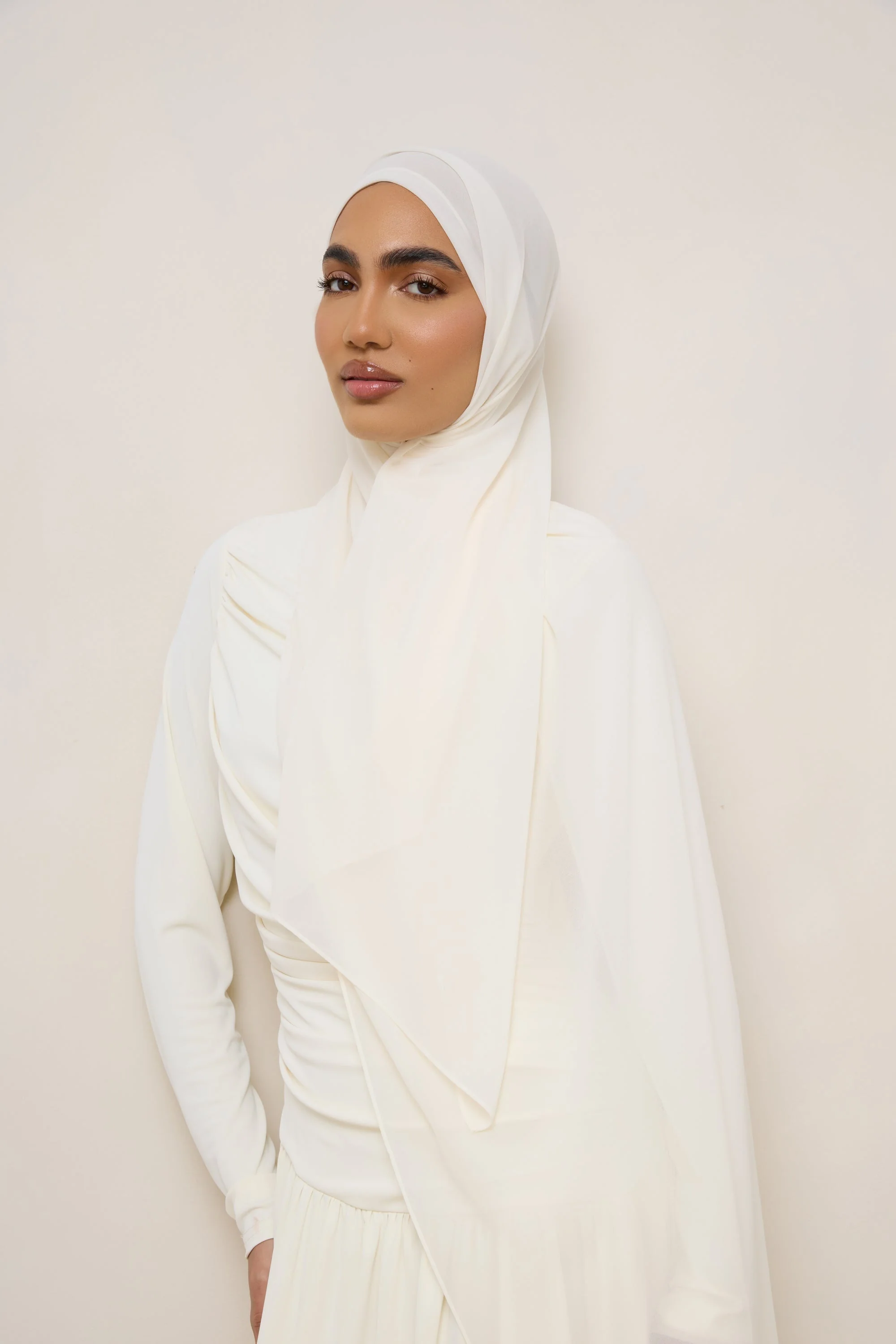 Essential Chiffon Hijab - Ivory