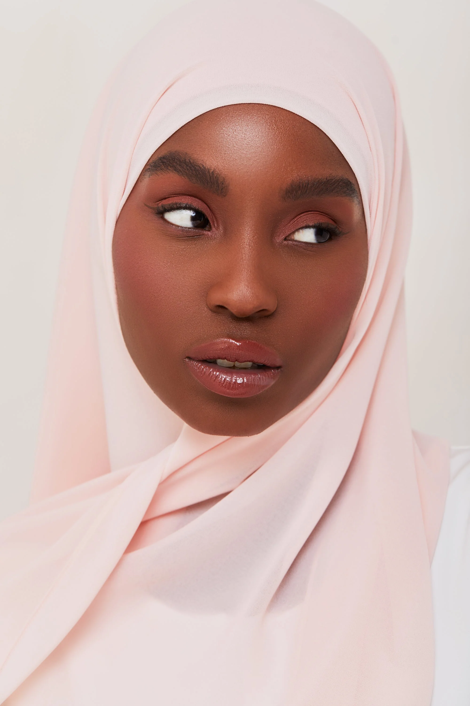 Essential Chiffon Hijab - Rosewater - Image 2