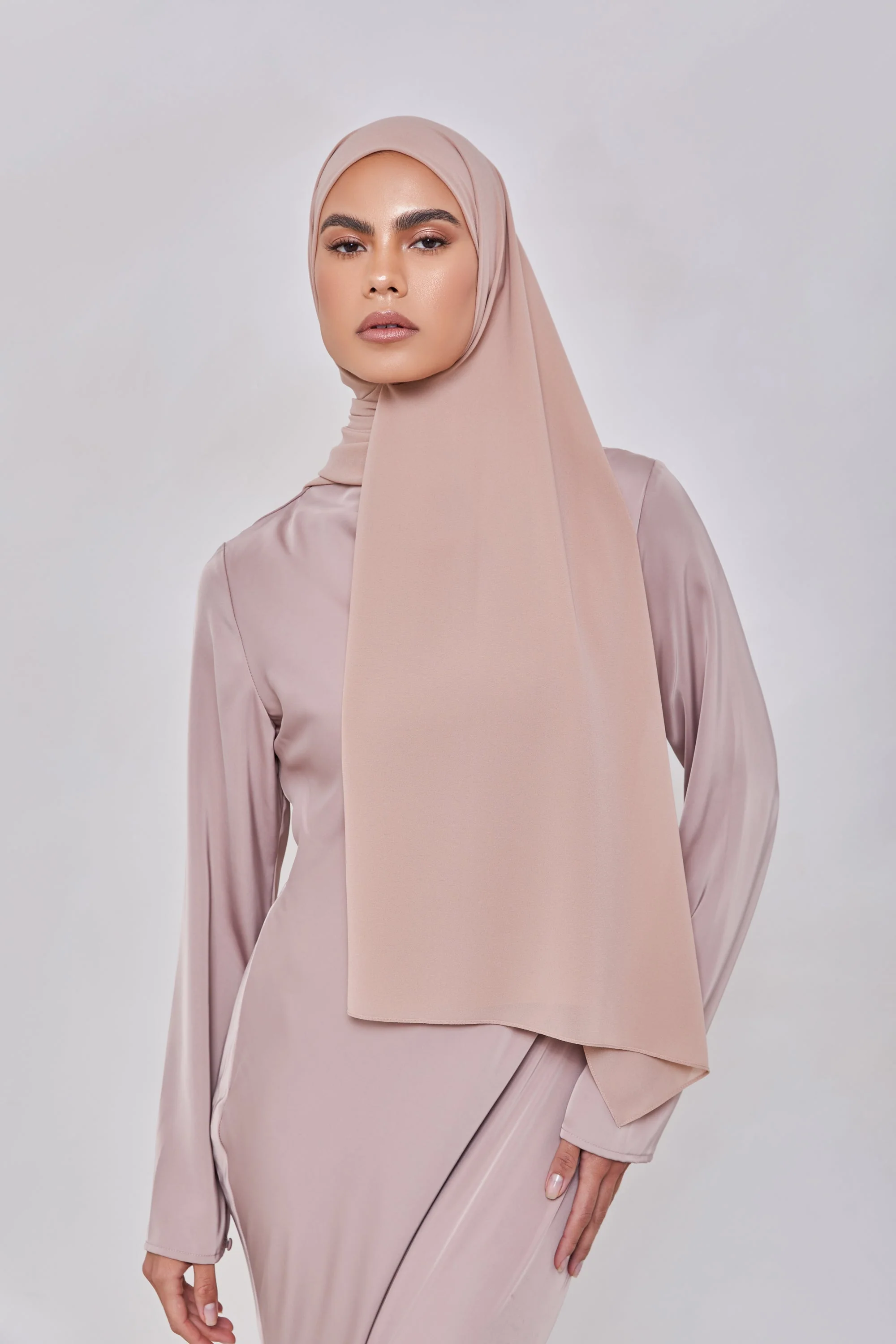 Essential Chiffon Hijab - Sedona Sand - Image 4