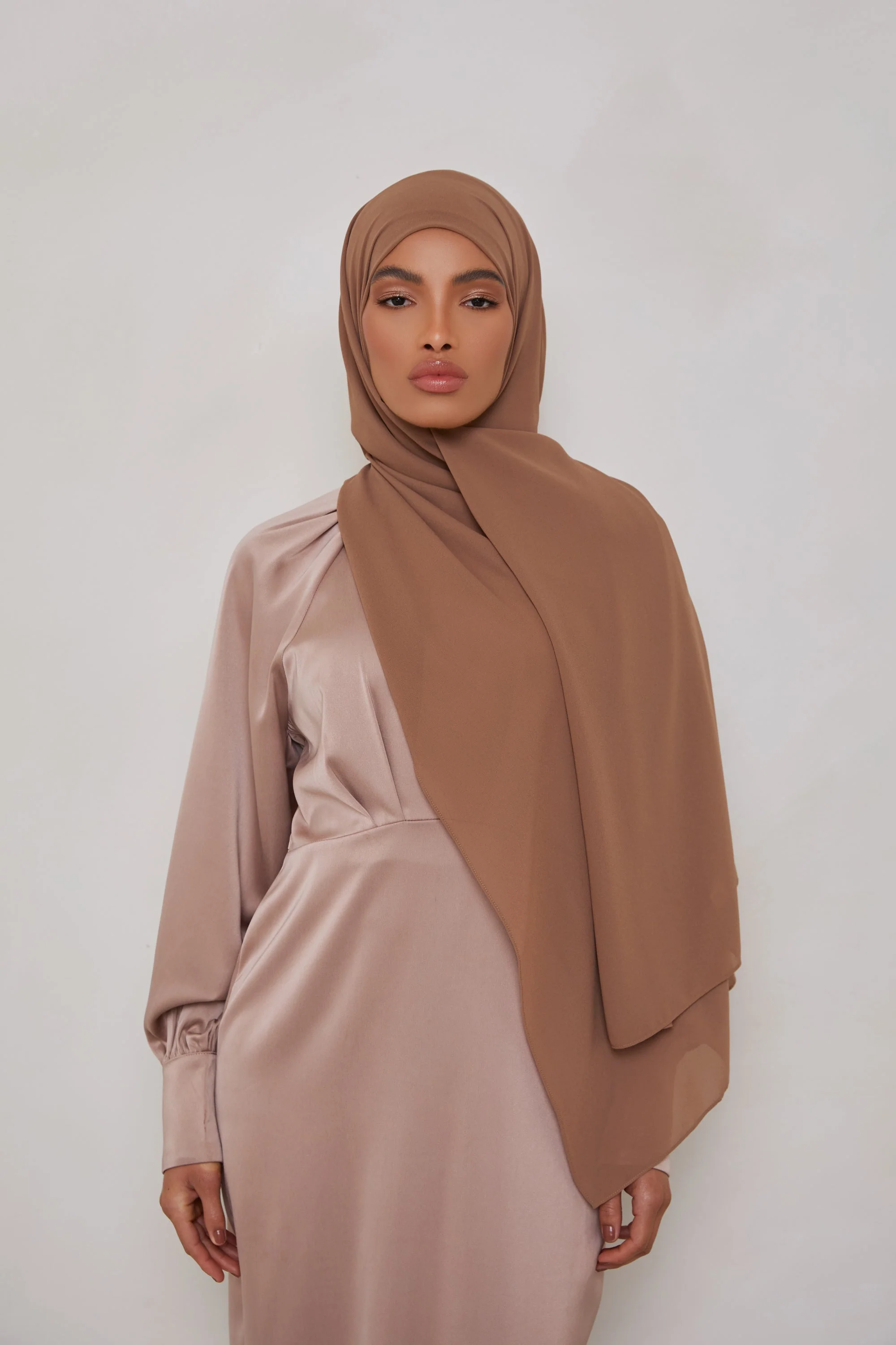 Essential Chiffon Hijab - Tawny - Image 2