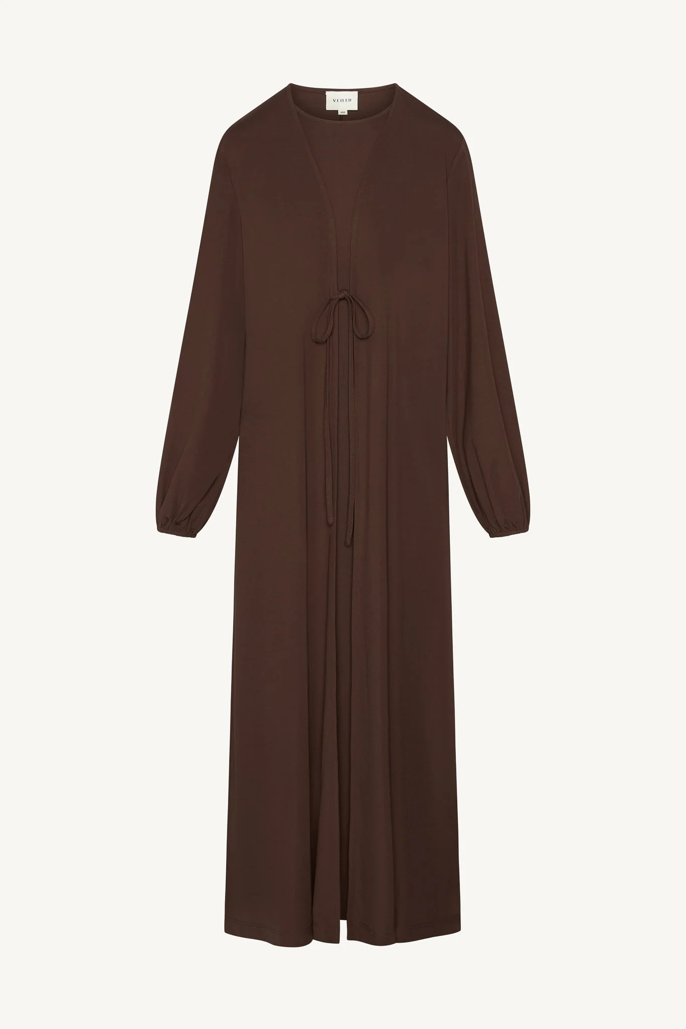Everyday Abaya & Dress Set - Chocolate - Image 8