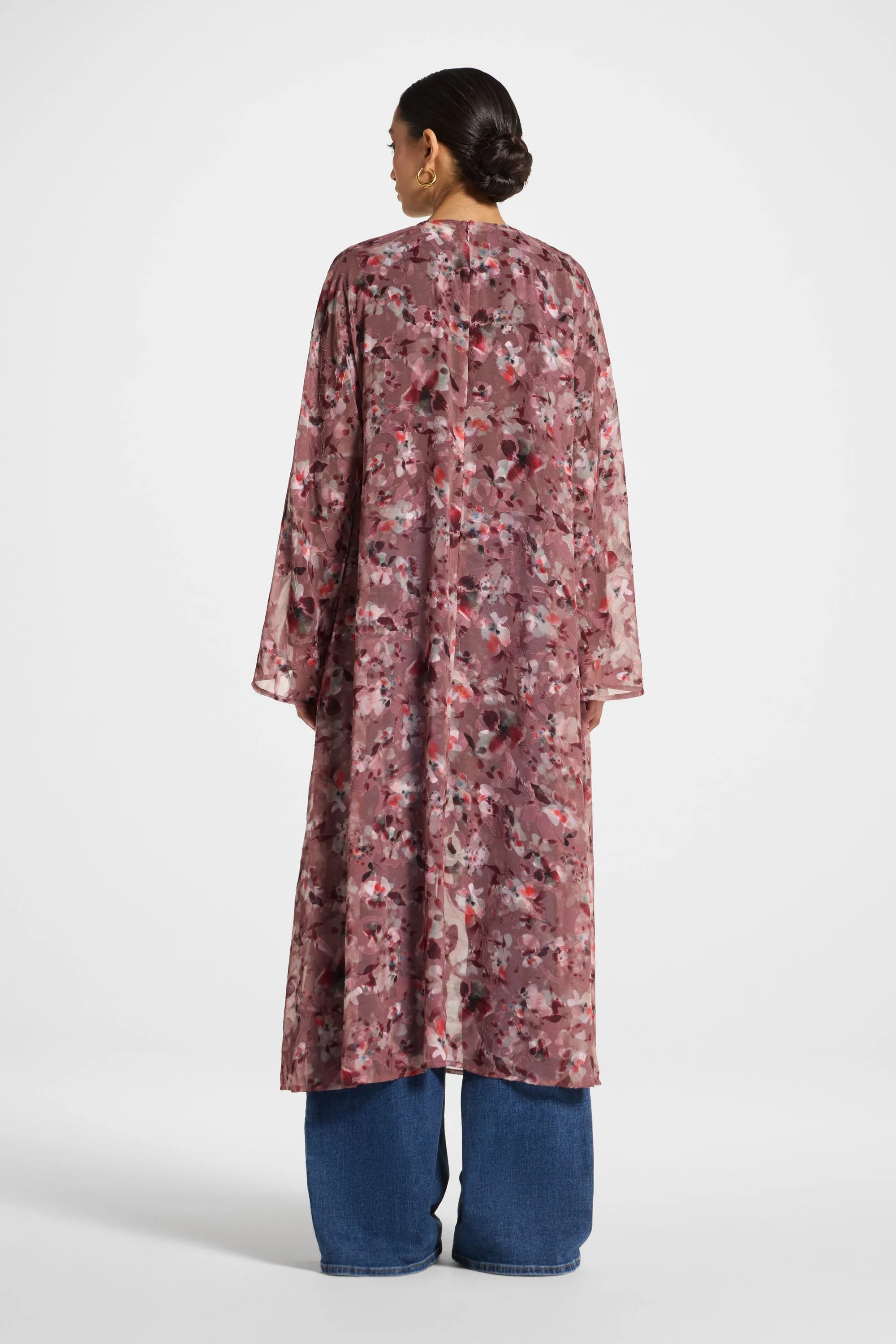 Embroidered Maxi Top - Desert Mauve - Image 6