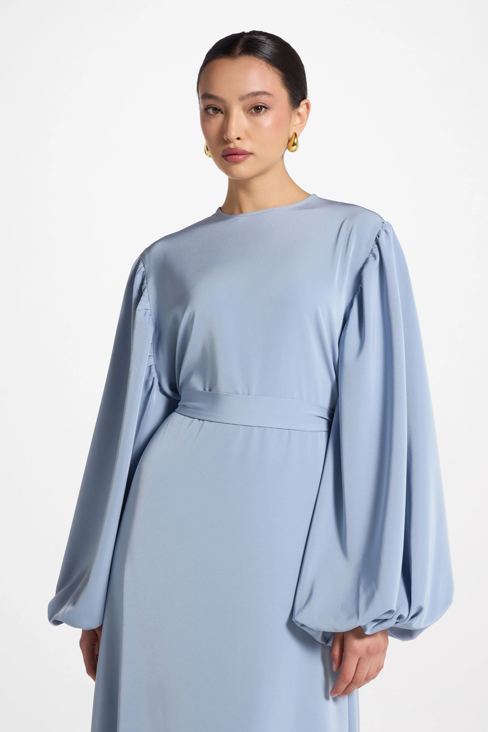 Hidaya Maxi Dress - Denim - Image 2