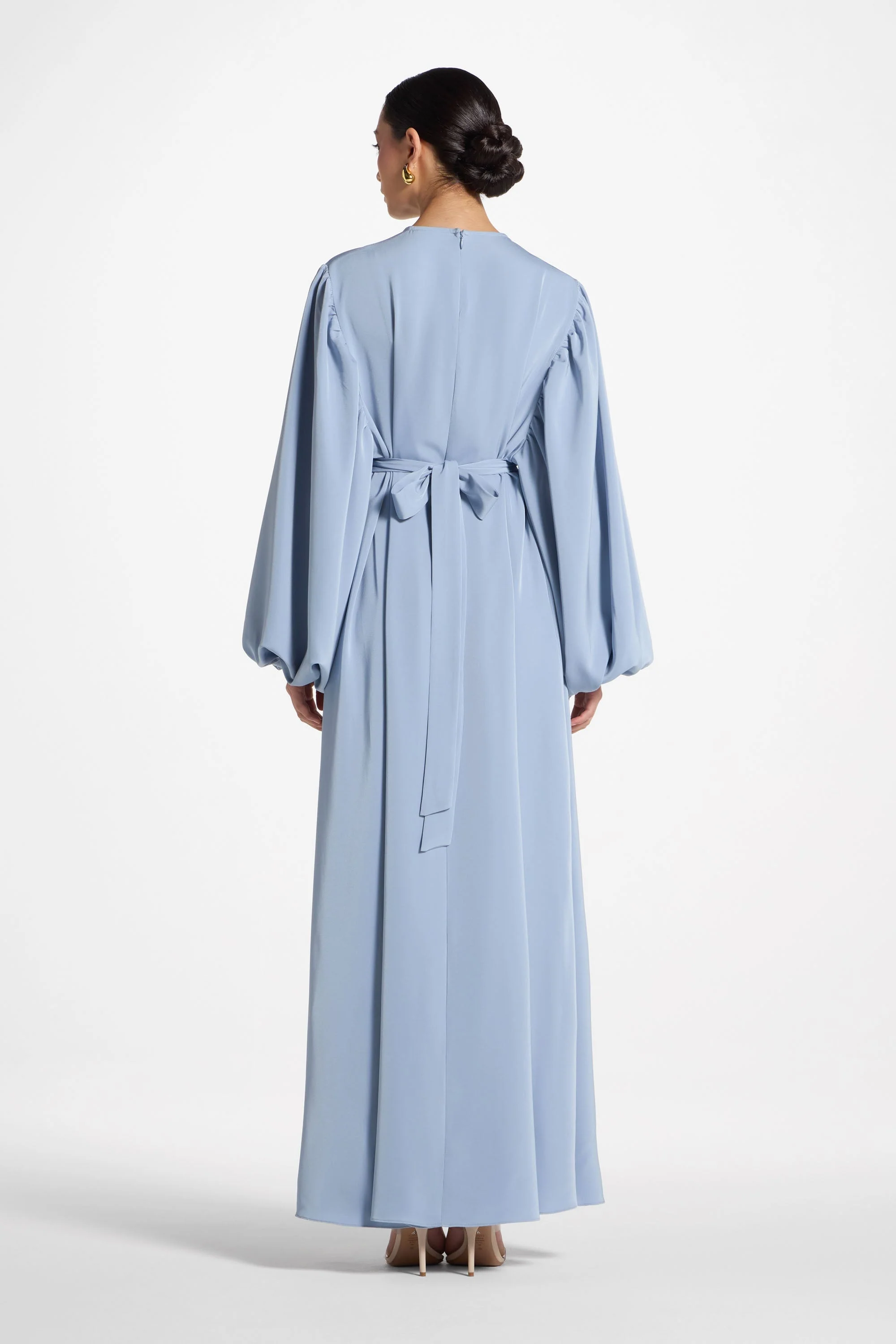 Hidaya Maxi Dress - Denim - Image 5