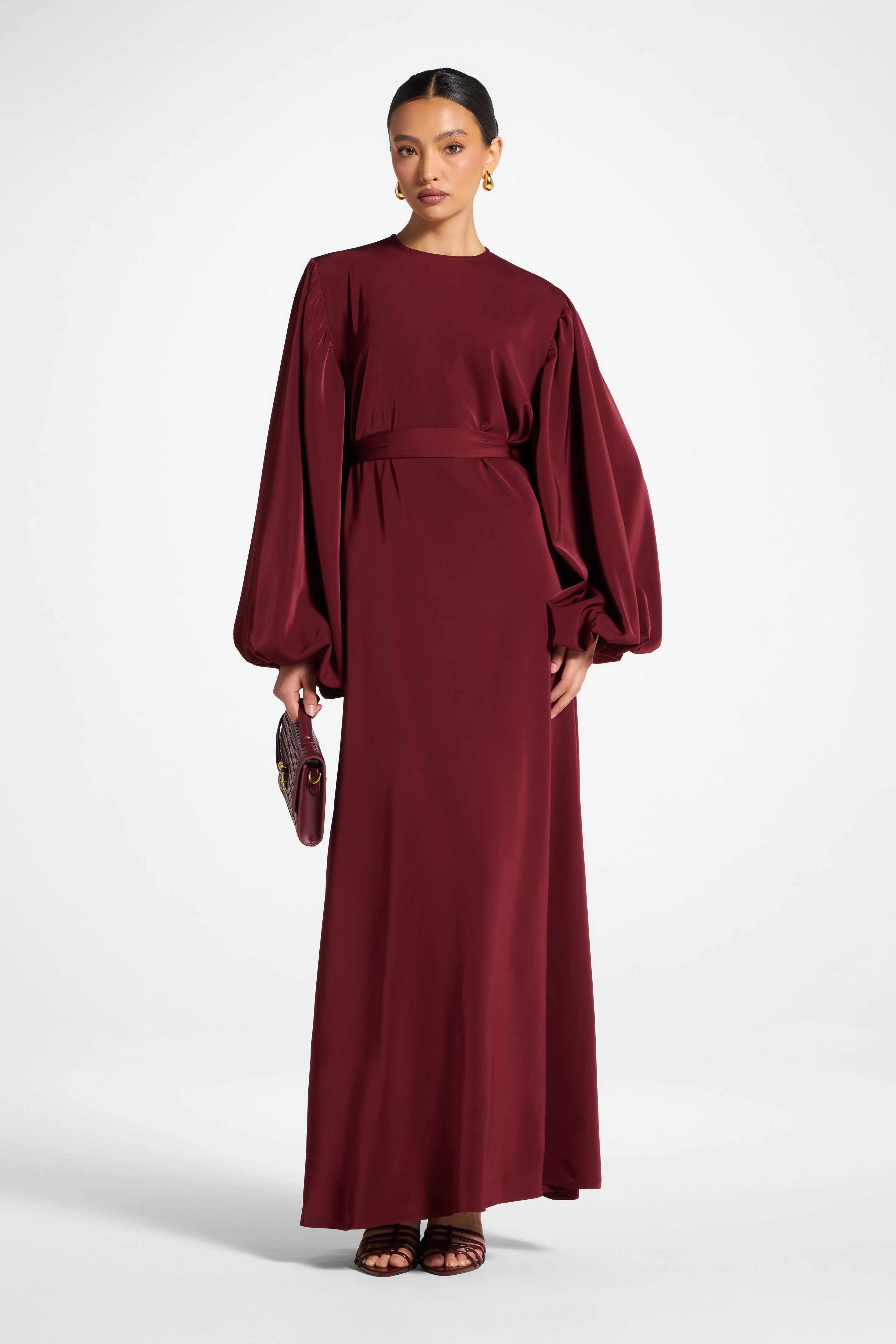 Hidaya Maxi Dress - Pomegranate - Image 3