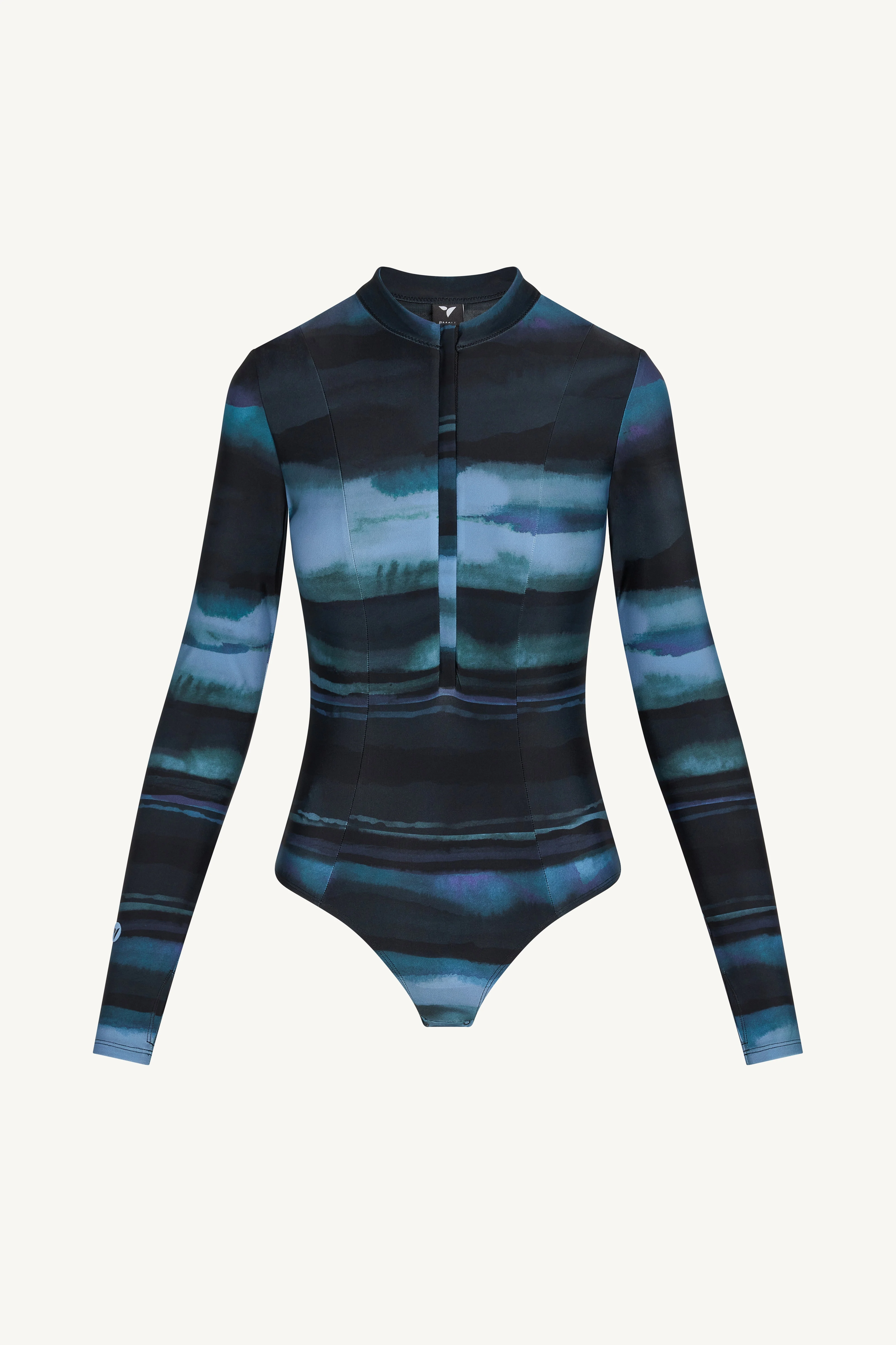 Wrap Two Piece Swimsuit & Skirt Set - Twilight Waves - Image 16