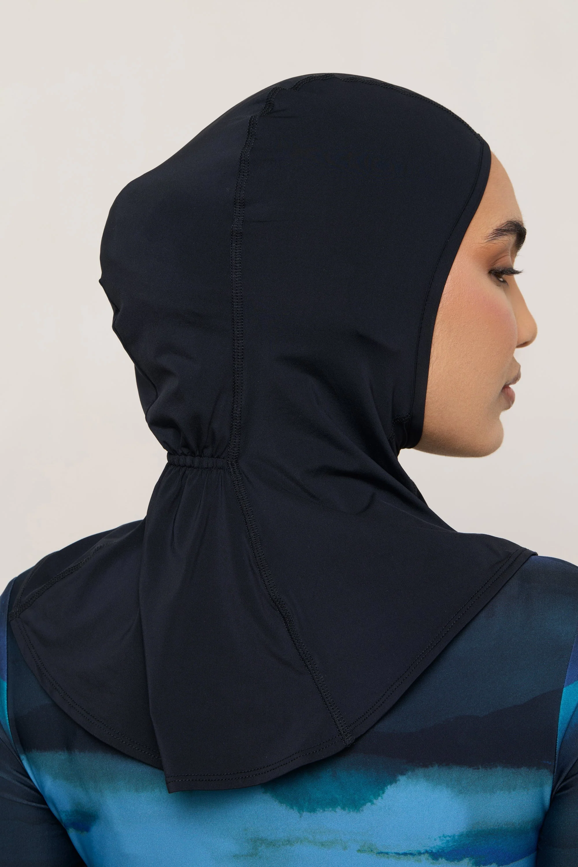 Instant Swim Hijab - Black - Image 12
