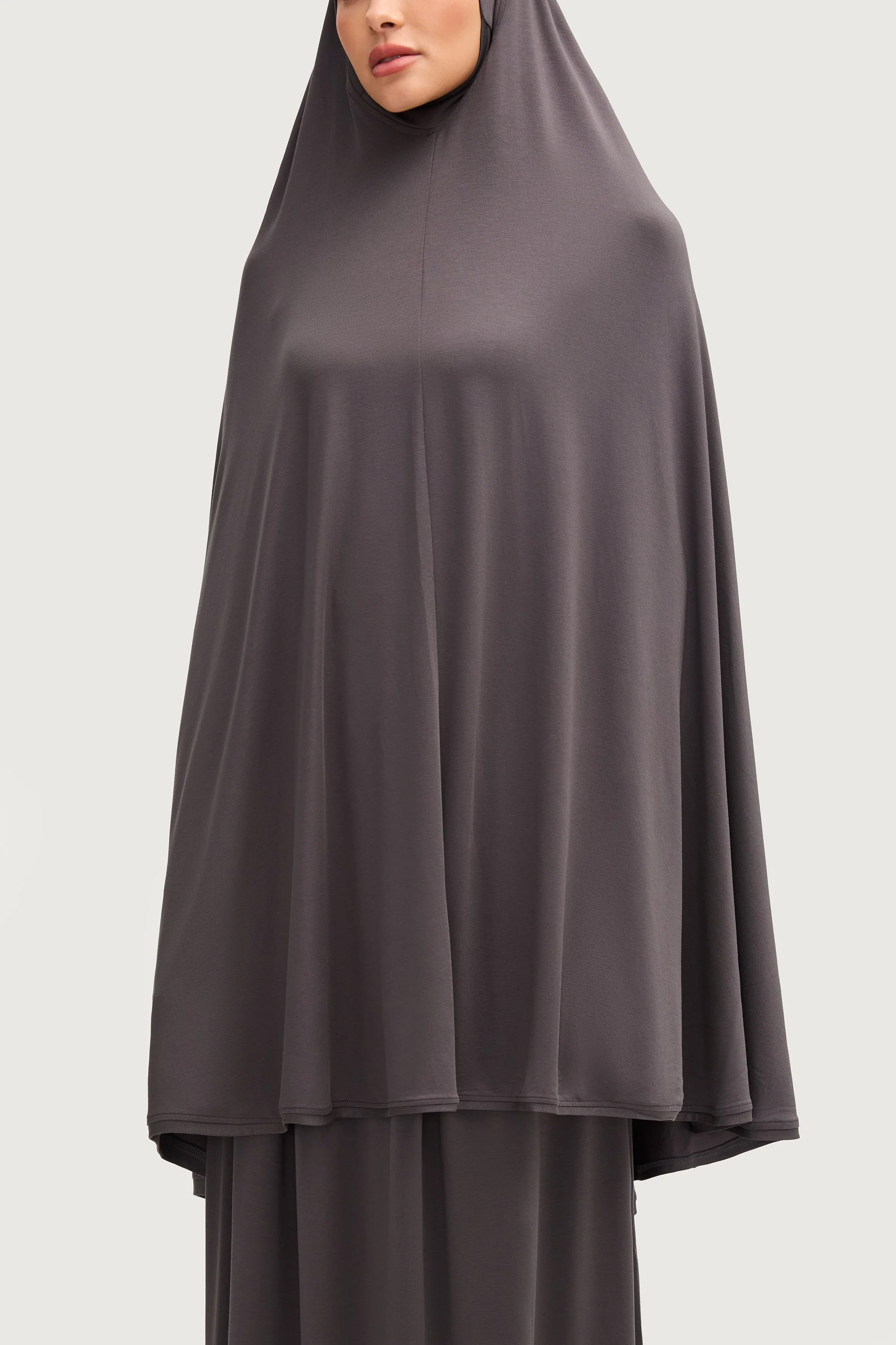 Jersey Cupro Two Piece Prayer Set - Iron - Image 3