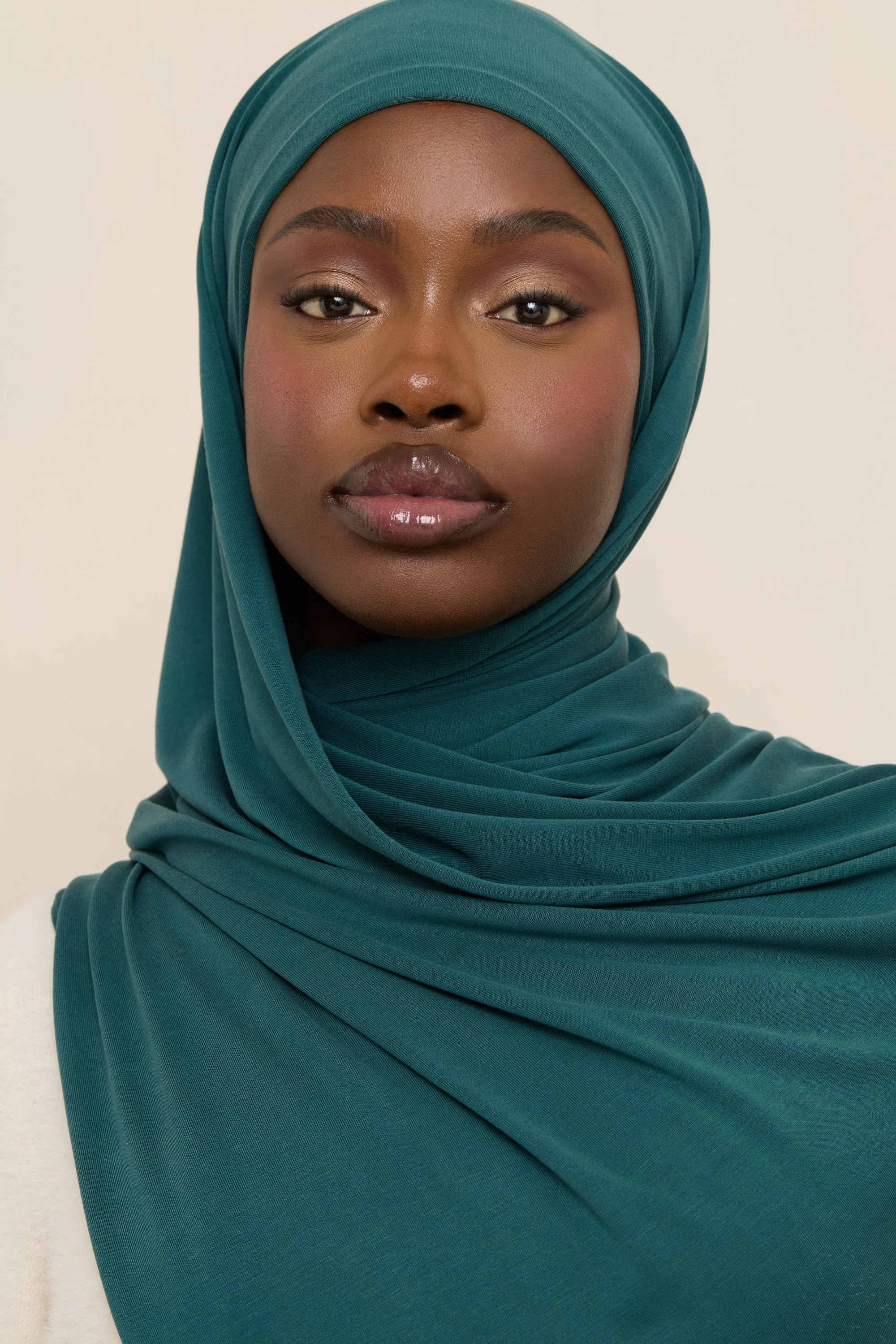 Jersey Hijab - Dark Sea - Image 5