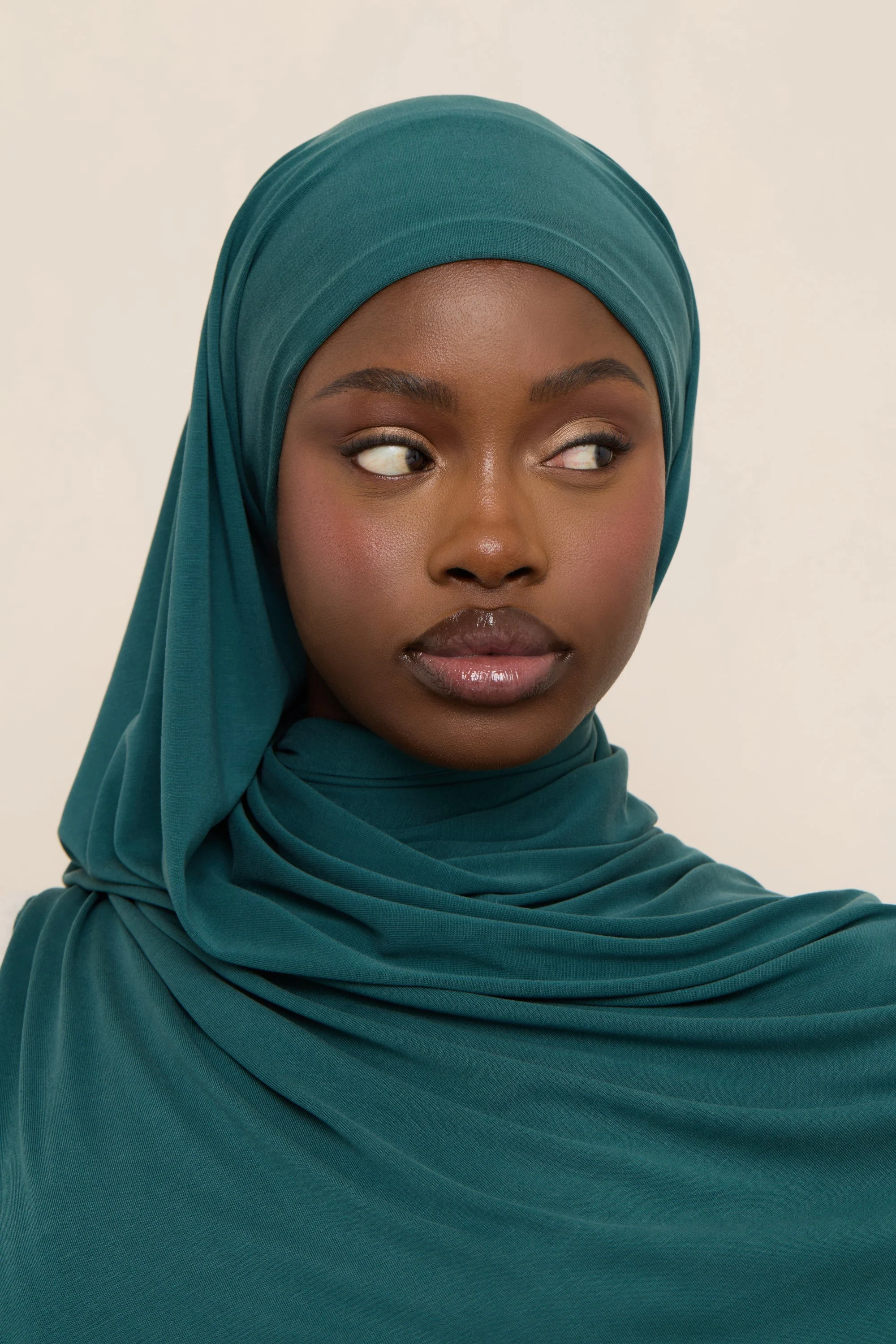 Jersey Hijab - Dark Sea - Image 7