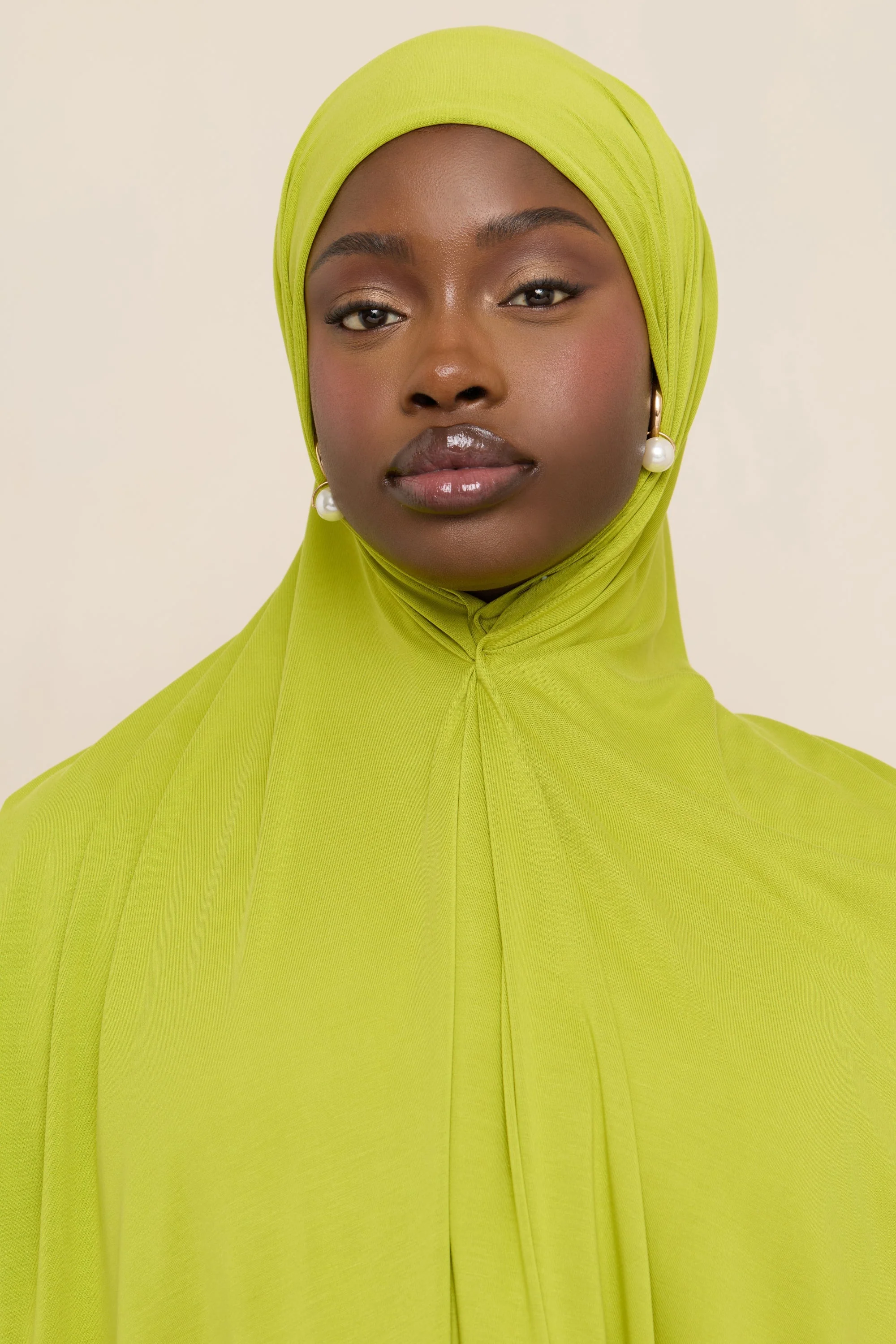 Jersey Hijab - Kiwi - Image 2
