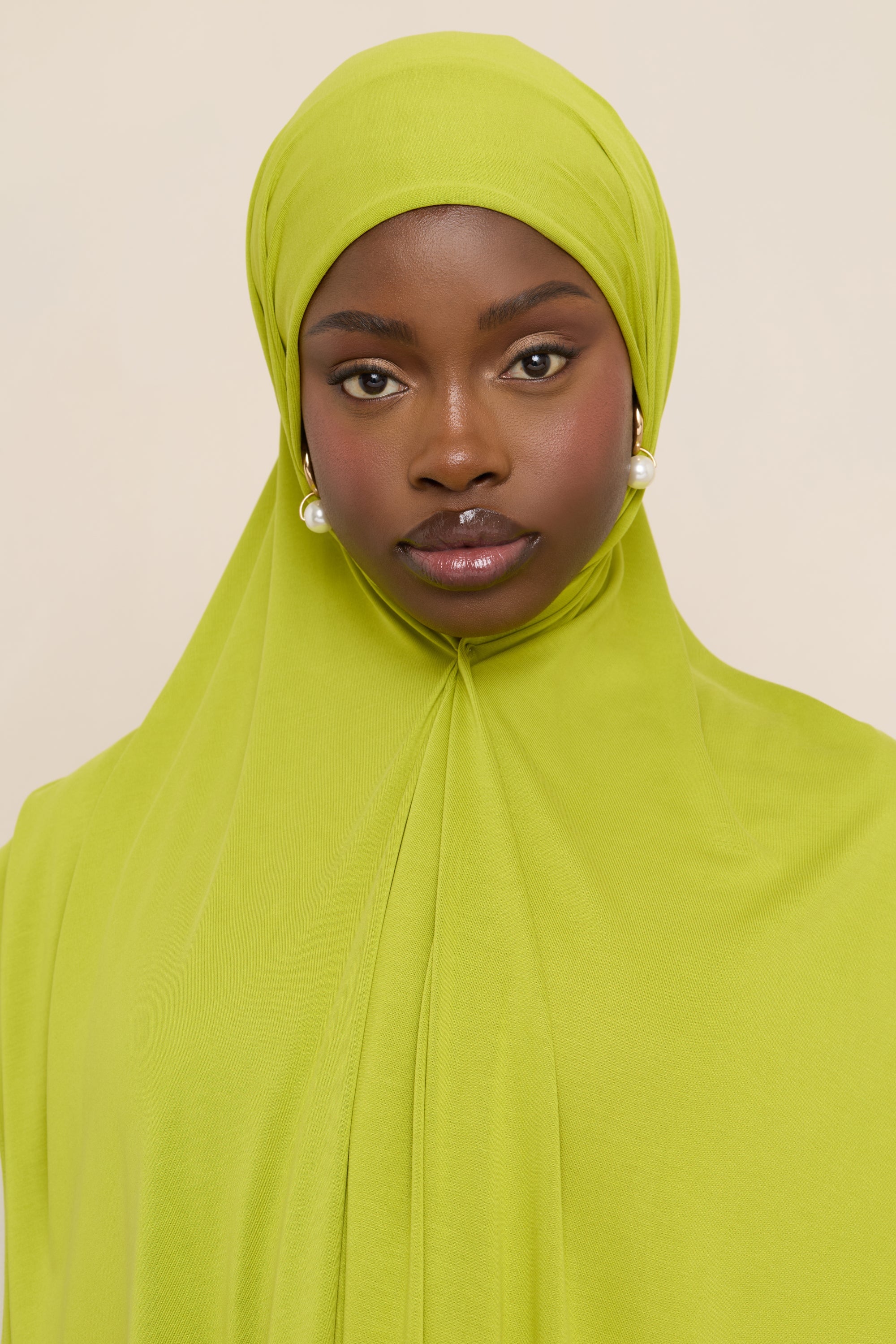 Jersey Hijab - Kiwi - Image 4