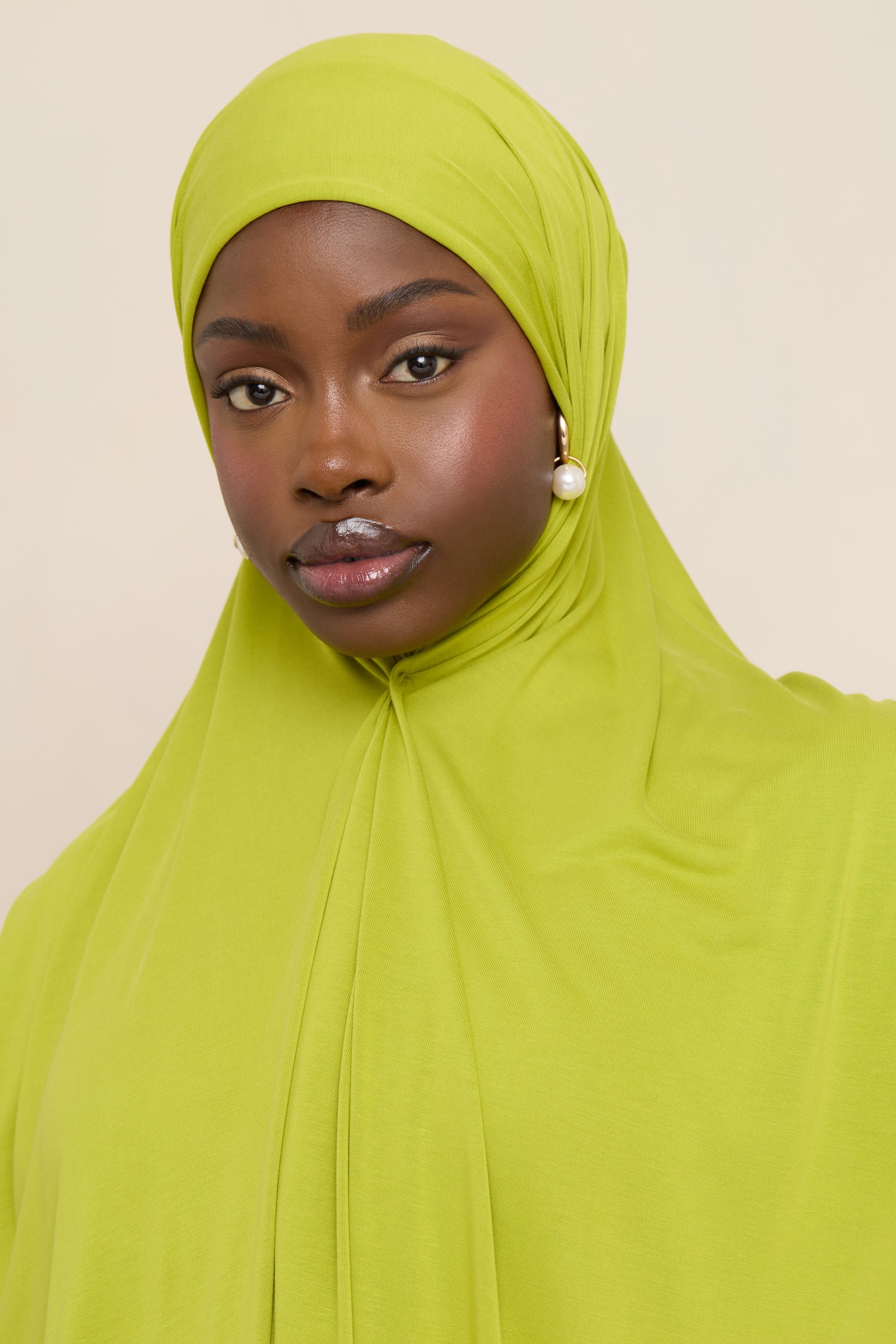 Jersey Hijab - Kiwi - Image 6