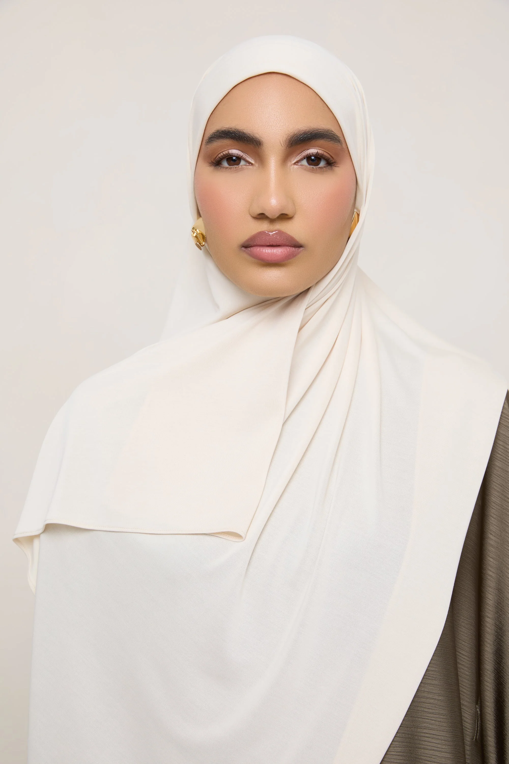 Jersey Hijab - Whitecap - Image 4