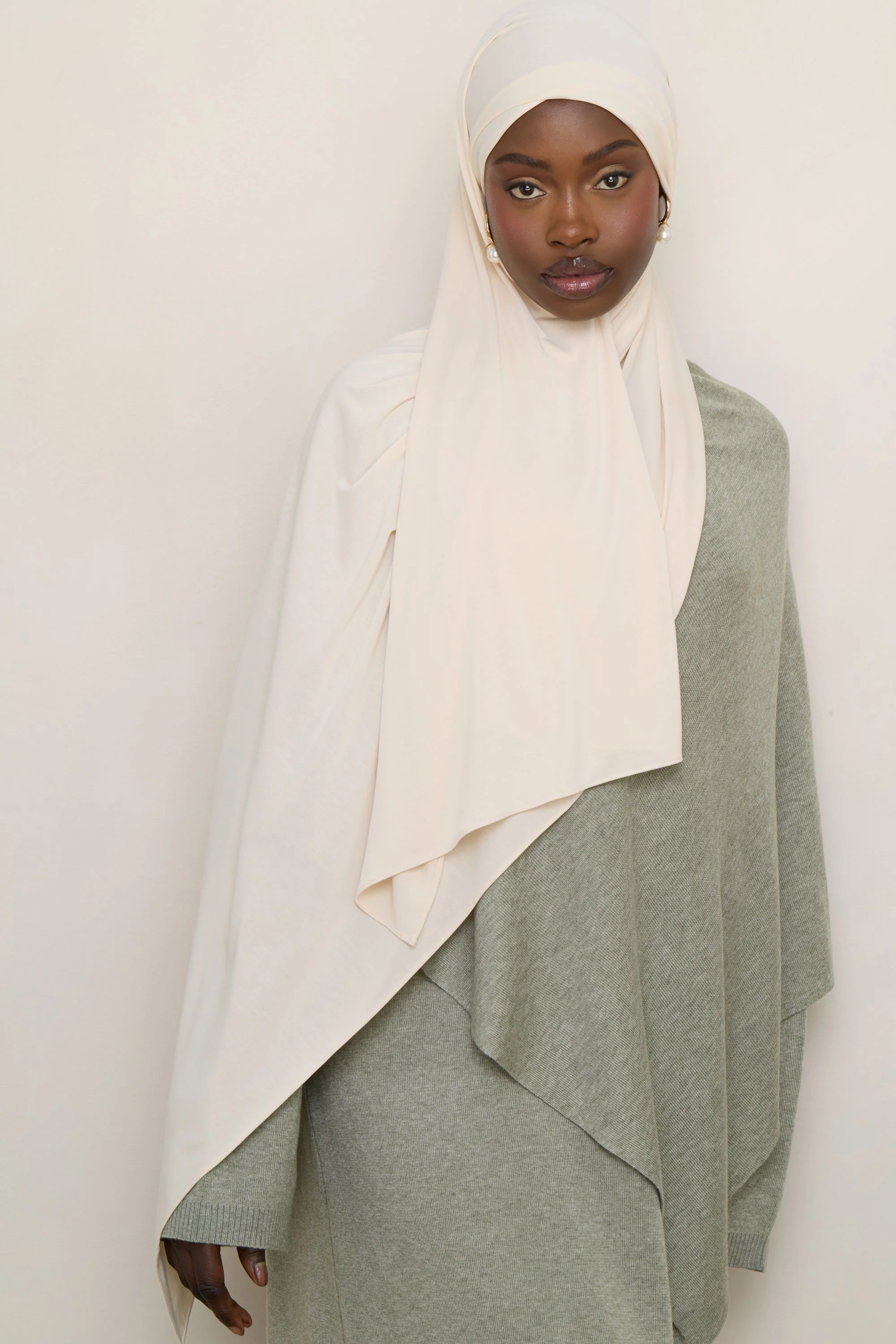 Jersey Hijab - Whitecap - Image 6